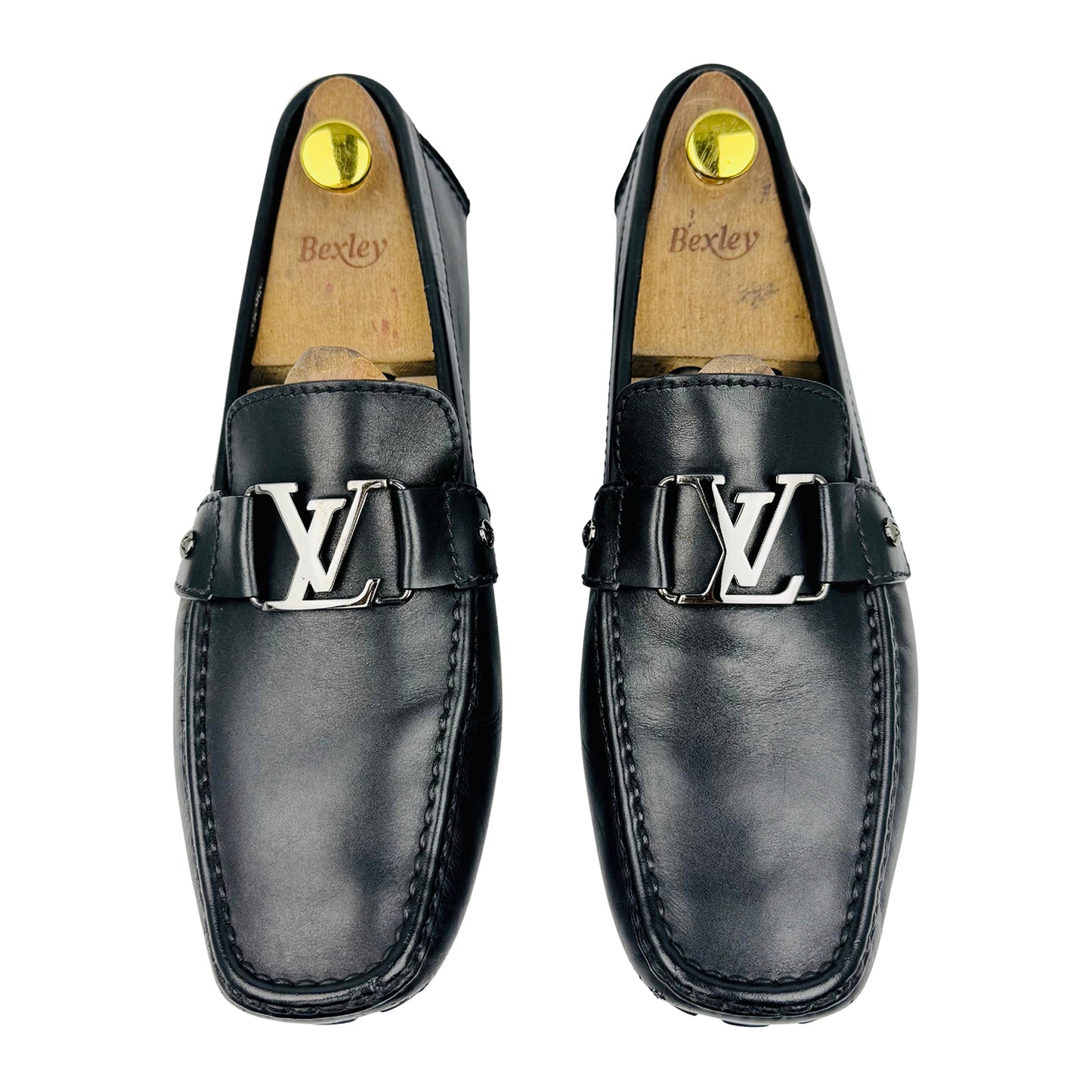 Louis Vuitton Men's Monte Carlo Black Loafers (Size 43.5)