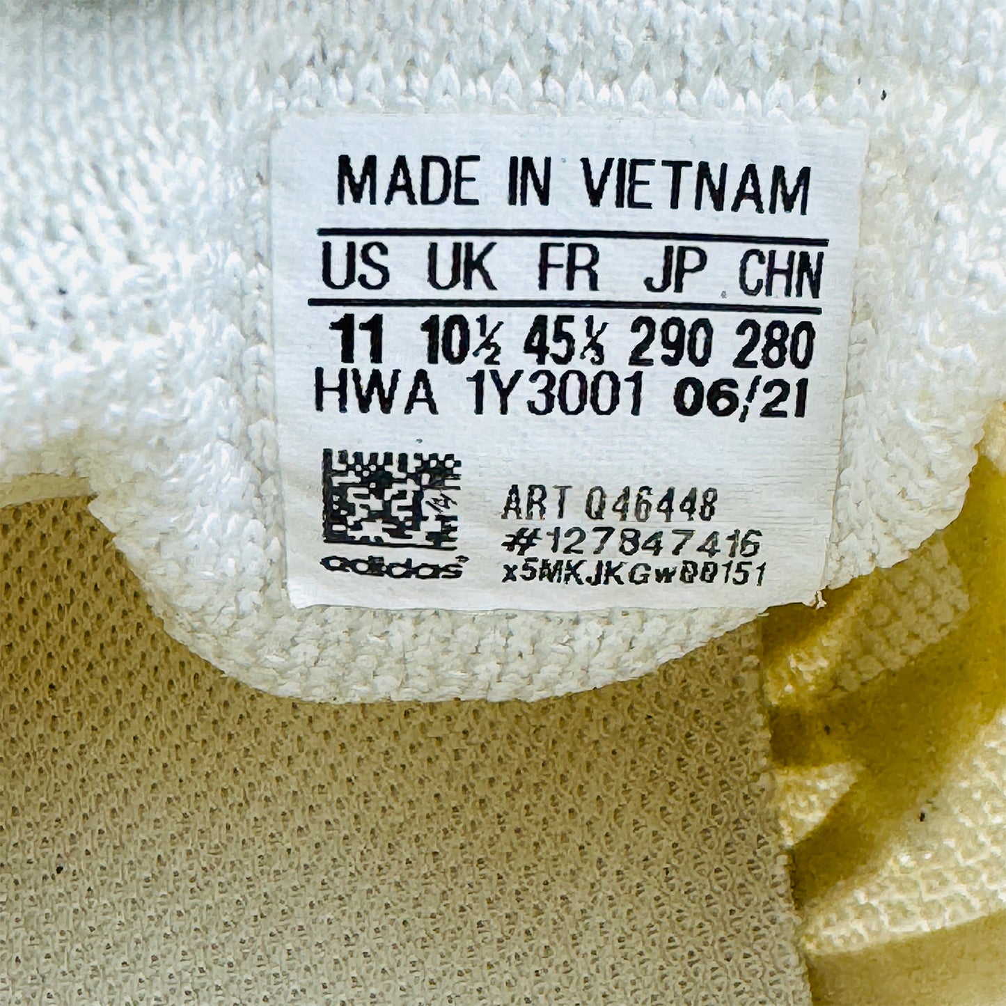 Adidas 4DFWD 'White' Sneakers (Size 45.5) - Q46448