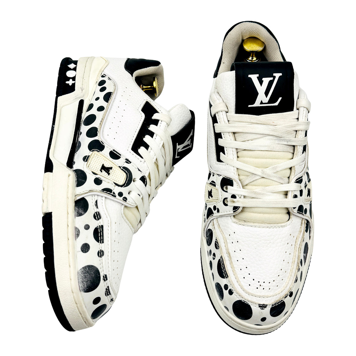 Louis Vuitton x Yayoi Kusama LV Trainer Sneakers (Size 42.5) - 1AB8JE