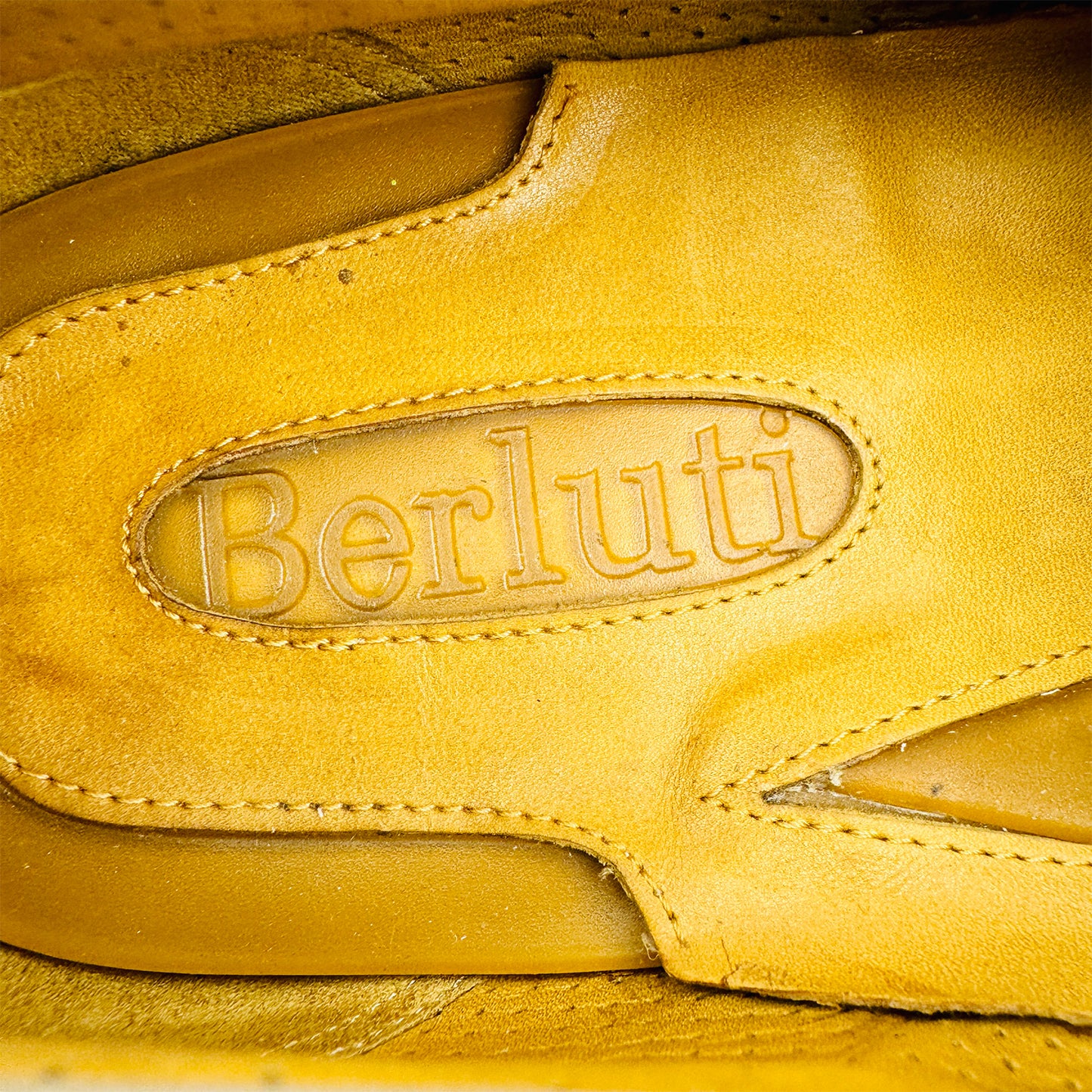 Berluti Men's Beige Suede Loafers (Size 42.5/43)
