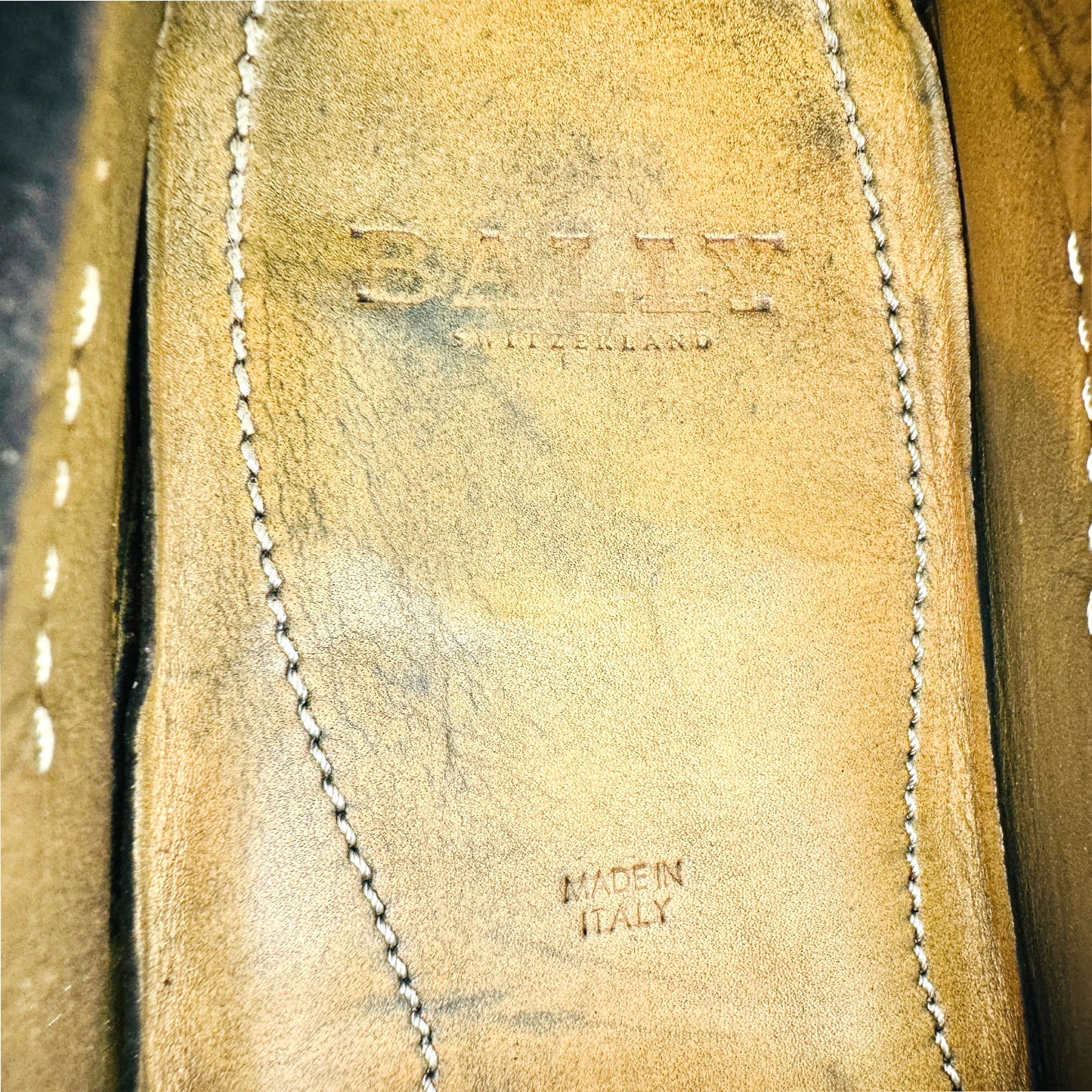 Bally Men's Dark Brown Suede Driving Loafers (Size 43)