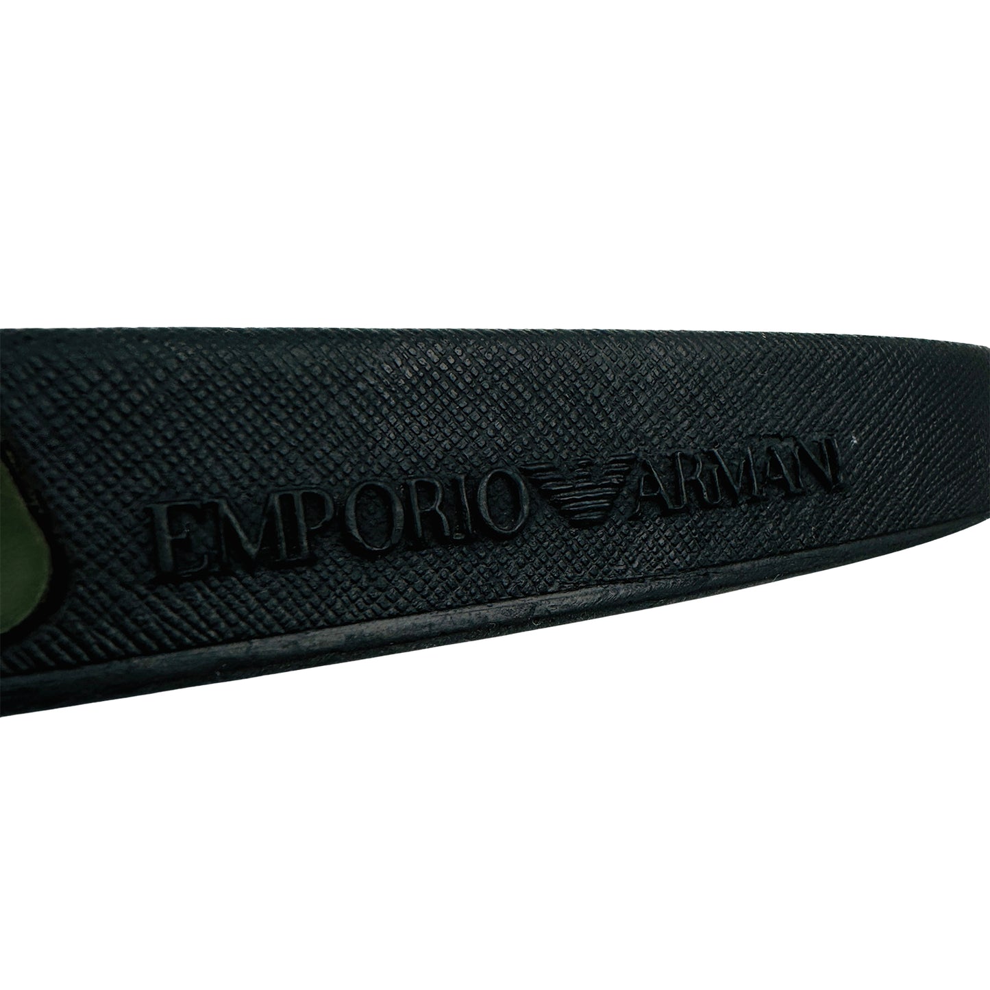 Emporio Armani EA7 Olive Green Slides (Size 42)