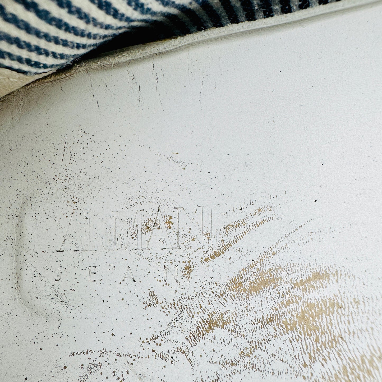 Armani Jeans Men's Beige Loafers (Size 44) - 935588 CC555