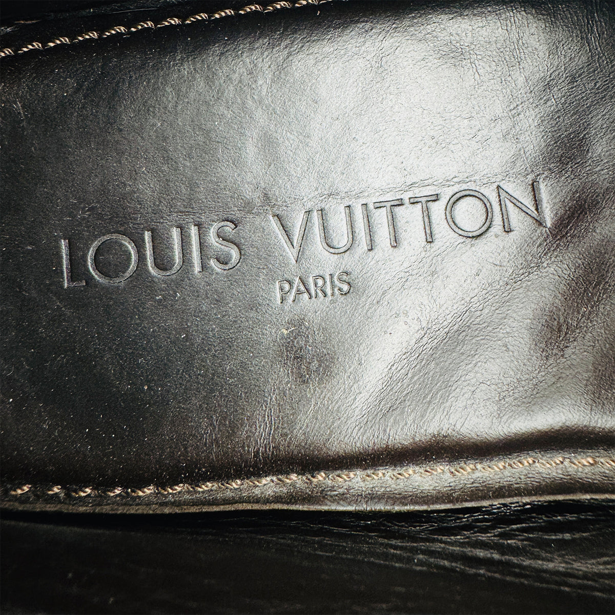 Louis Vuitton Men's Dark Brown 'LV Ornaments' Loafers (Size 43)