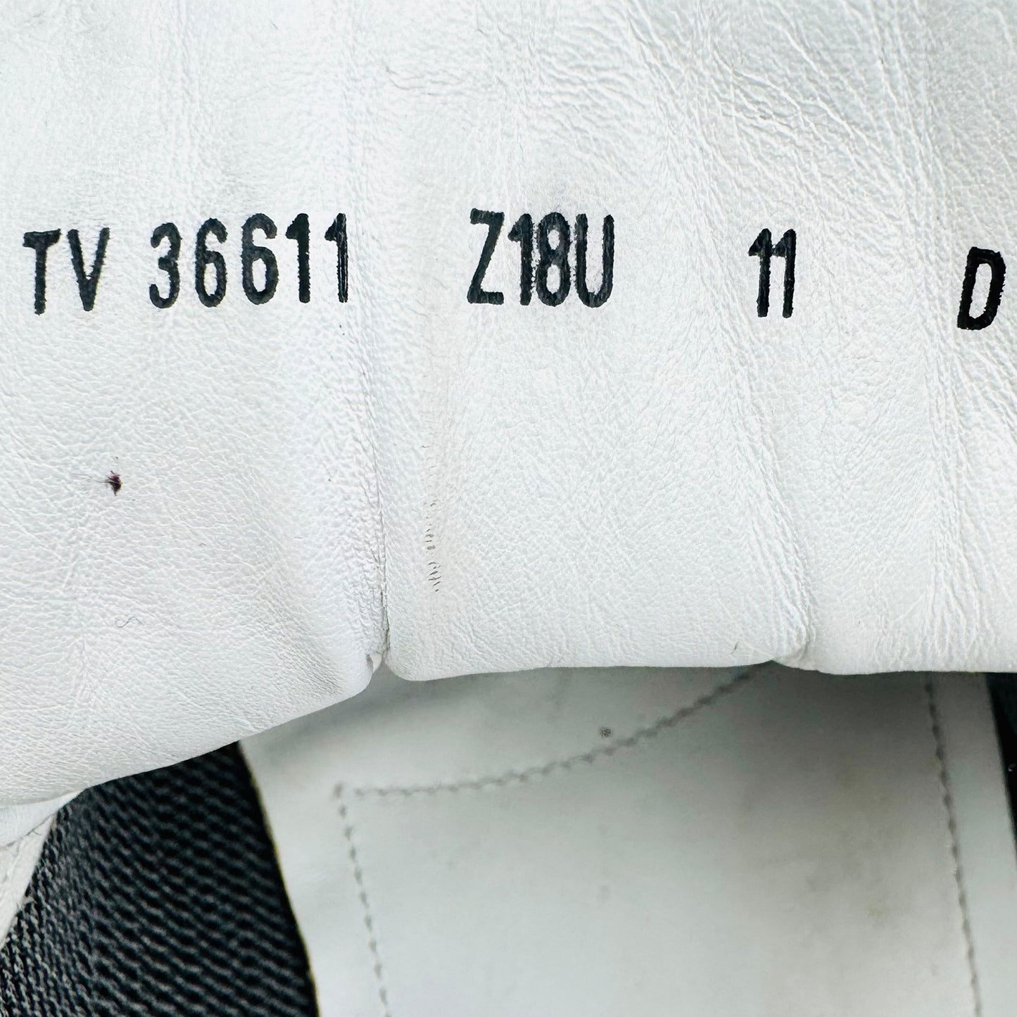 Salvatore Ferragamo White Leather Sneakers (Size 44.5) - Z18U