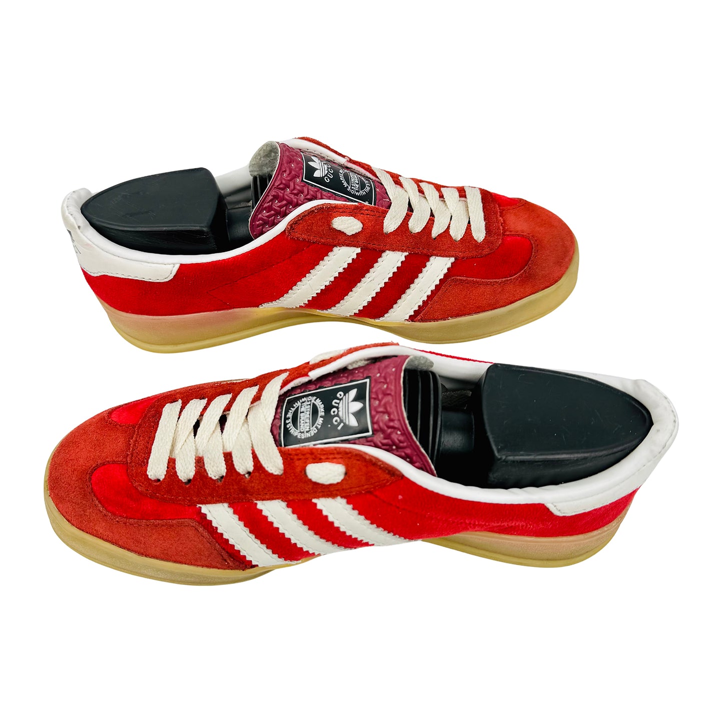 Gucci X Adidas Gazelle Velvet Sneakers (Size 36) - HQ8851