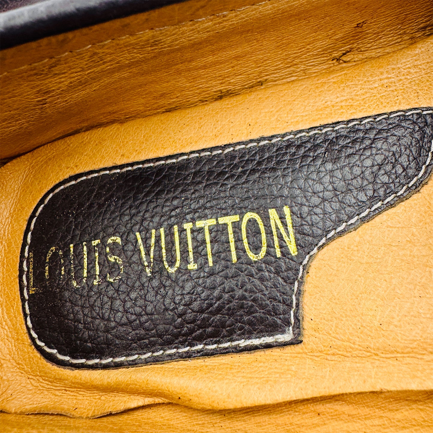 Louis Vuitton Dark Brown Leather Loafers (Size 37.5)