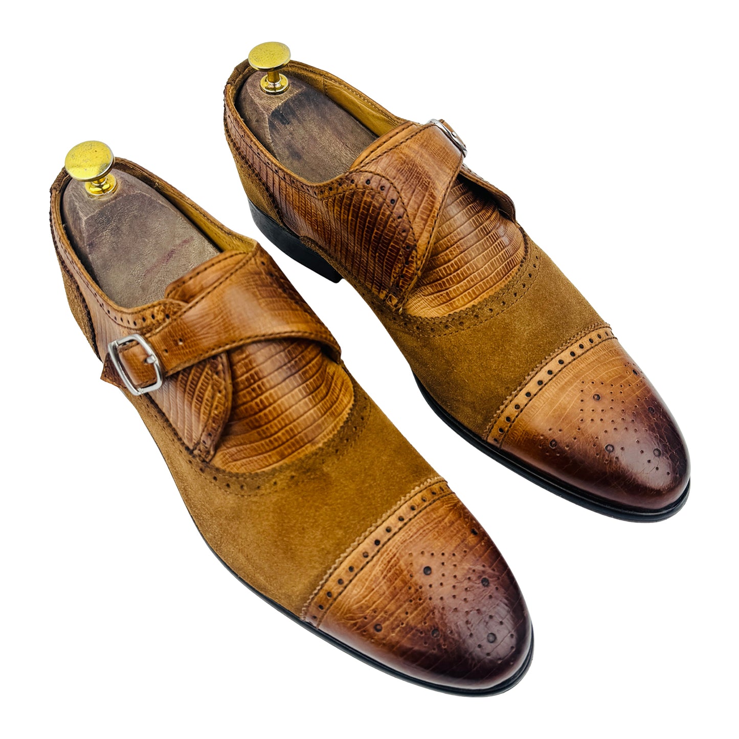 Melvin & Hamilton Men's Henry 11 Monk Strap Shoes (Size 42)