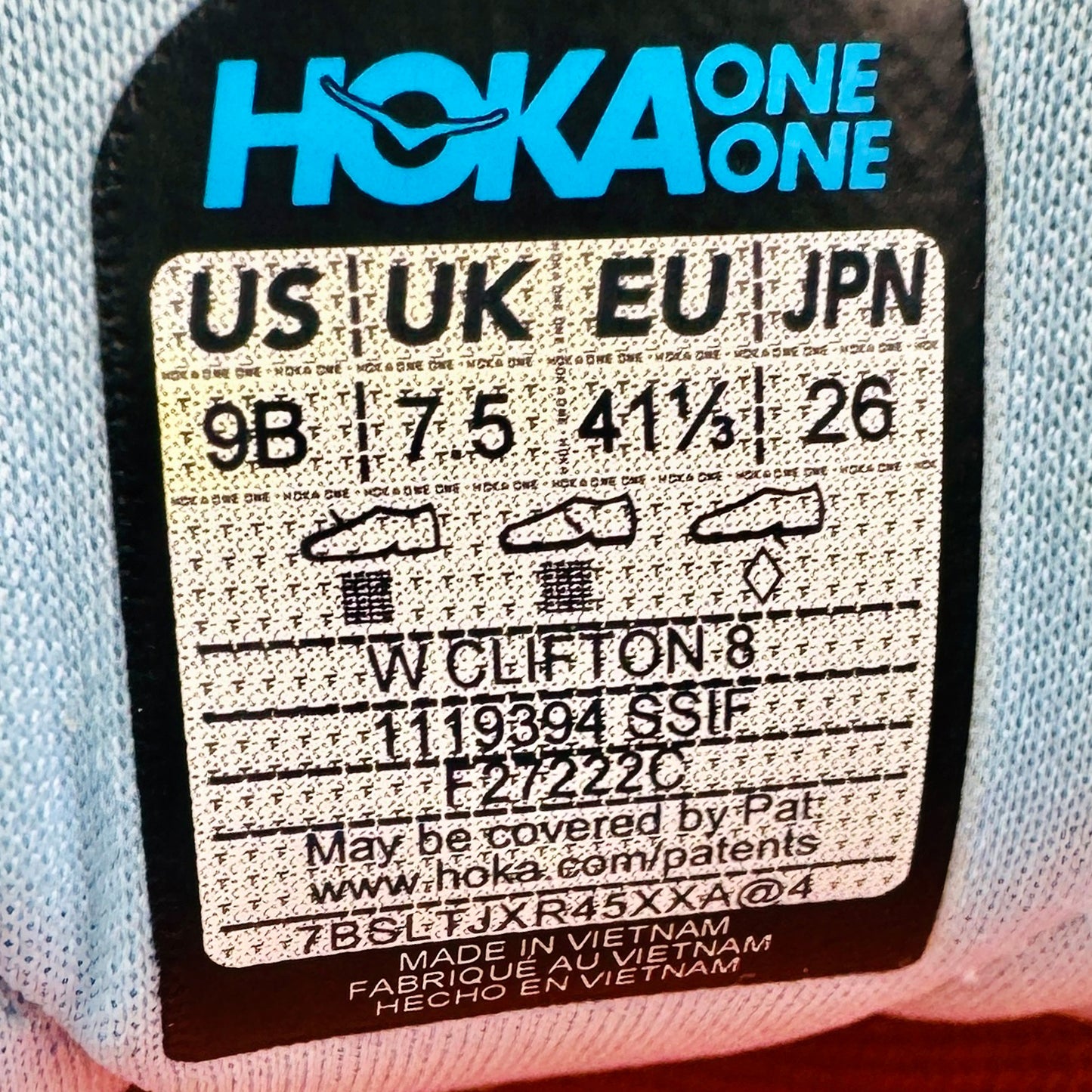 Hoka Clifton 8 'Summer Song' Shoes (Size 41.5) - 1119394-SSIF