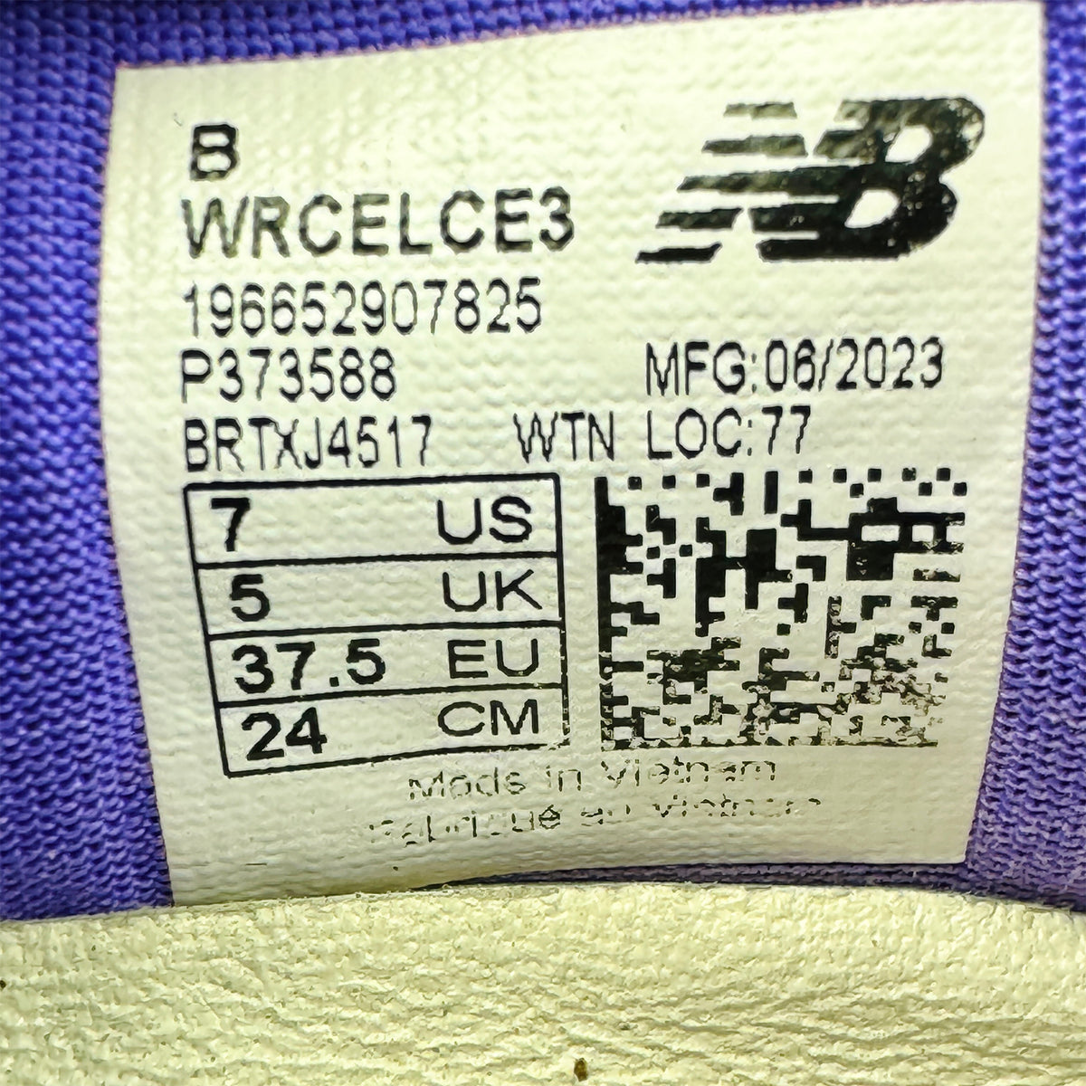 New Balance FuelCell SuperComp Elite v3 Shoes (Size 37.5) - WRCELCE3