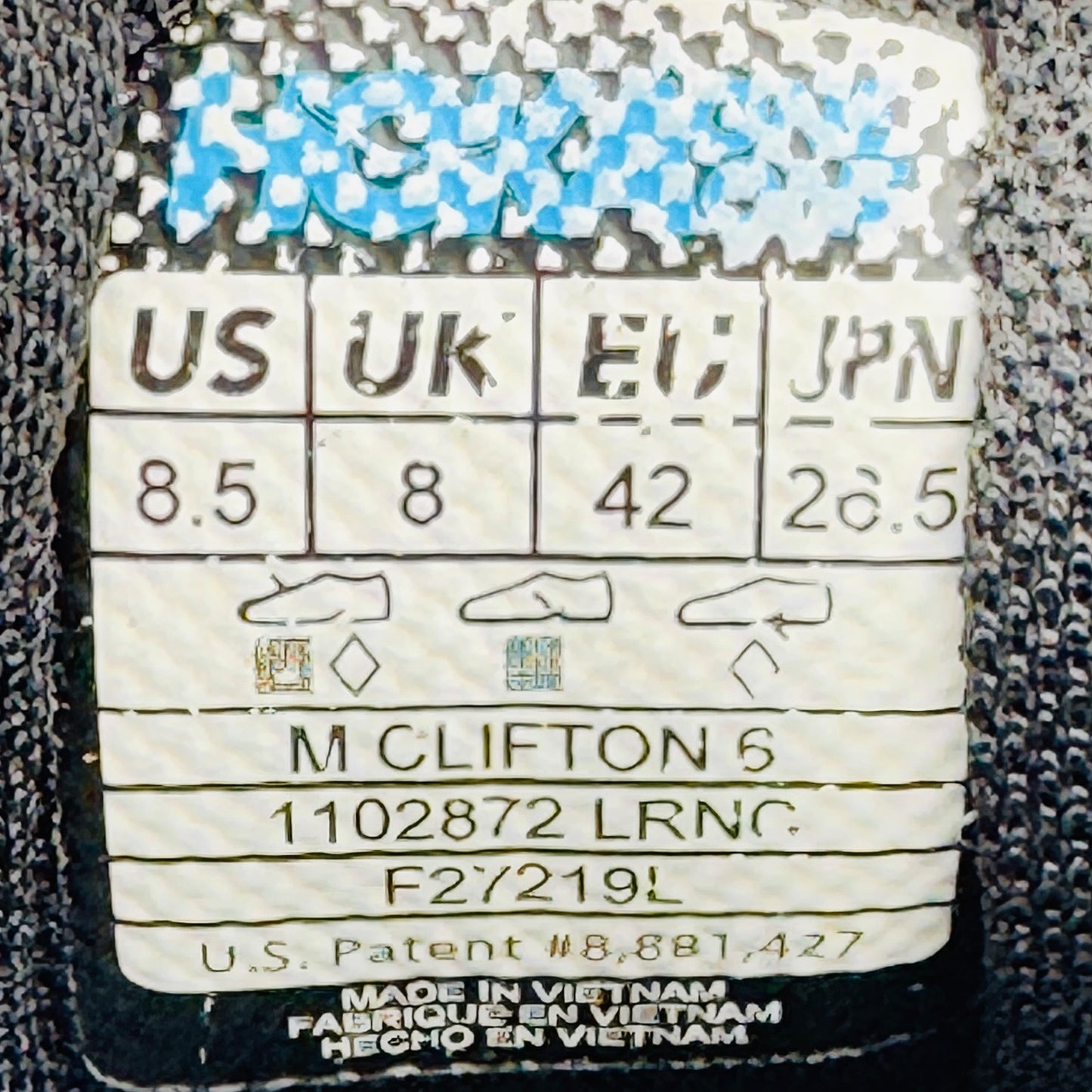 Hoka One One Clifton 6 Running Shoes (Size 42) - 1102872 LRNC