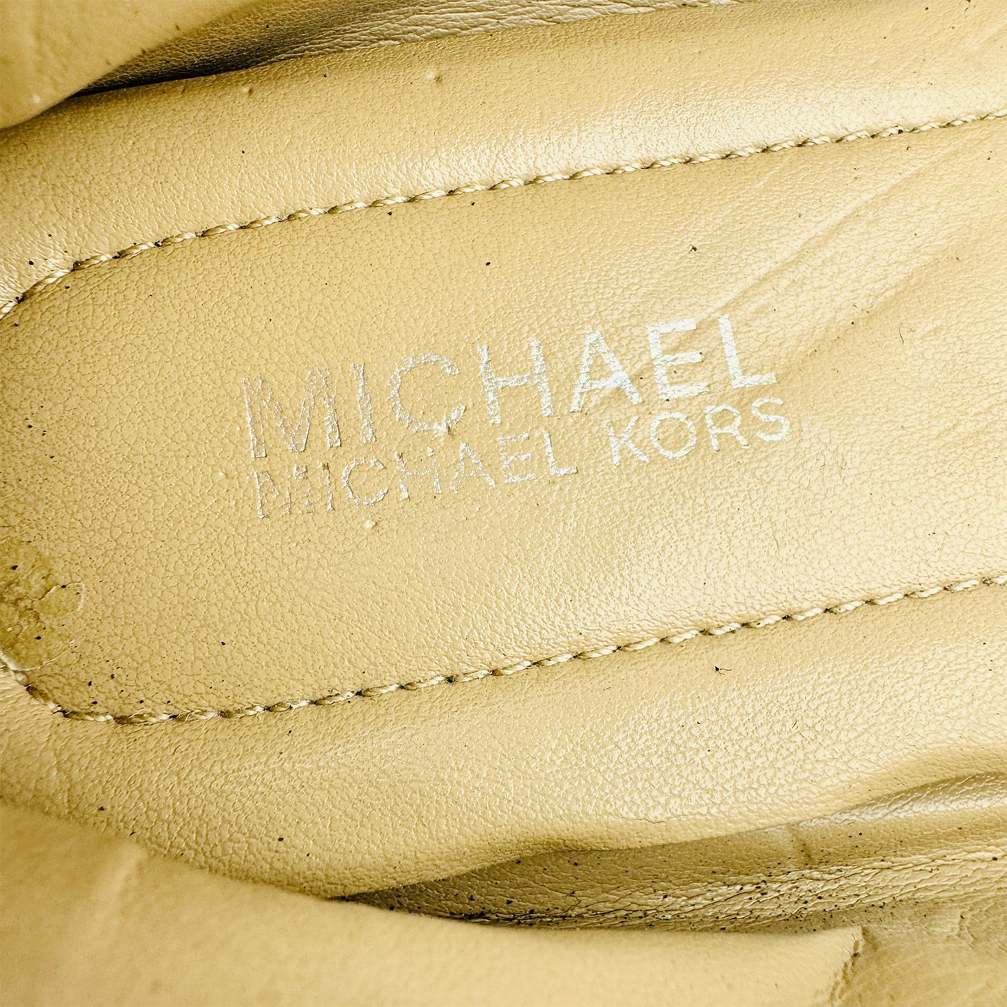 Michael Kors Hamilton Red Moccasins (Size 38)