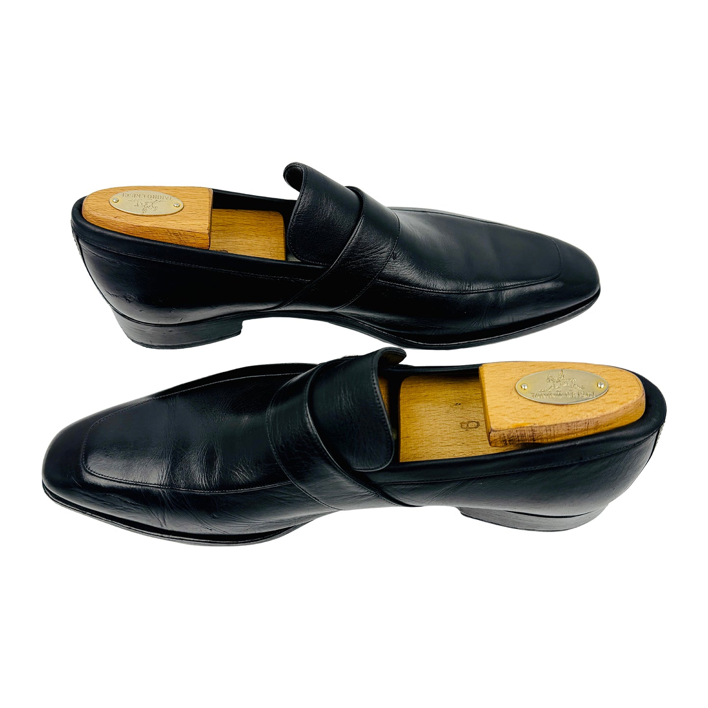 Gucci Black Interlocking G Shoes (Size 42.5) - 114416