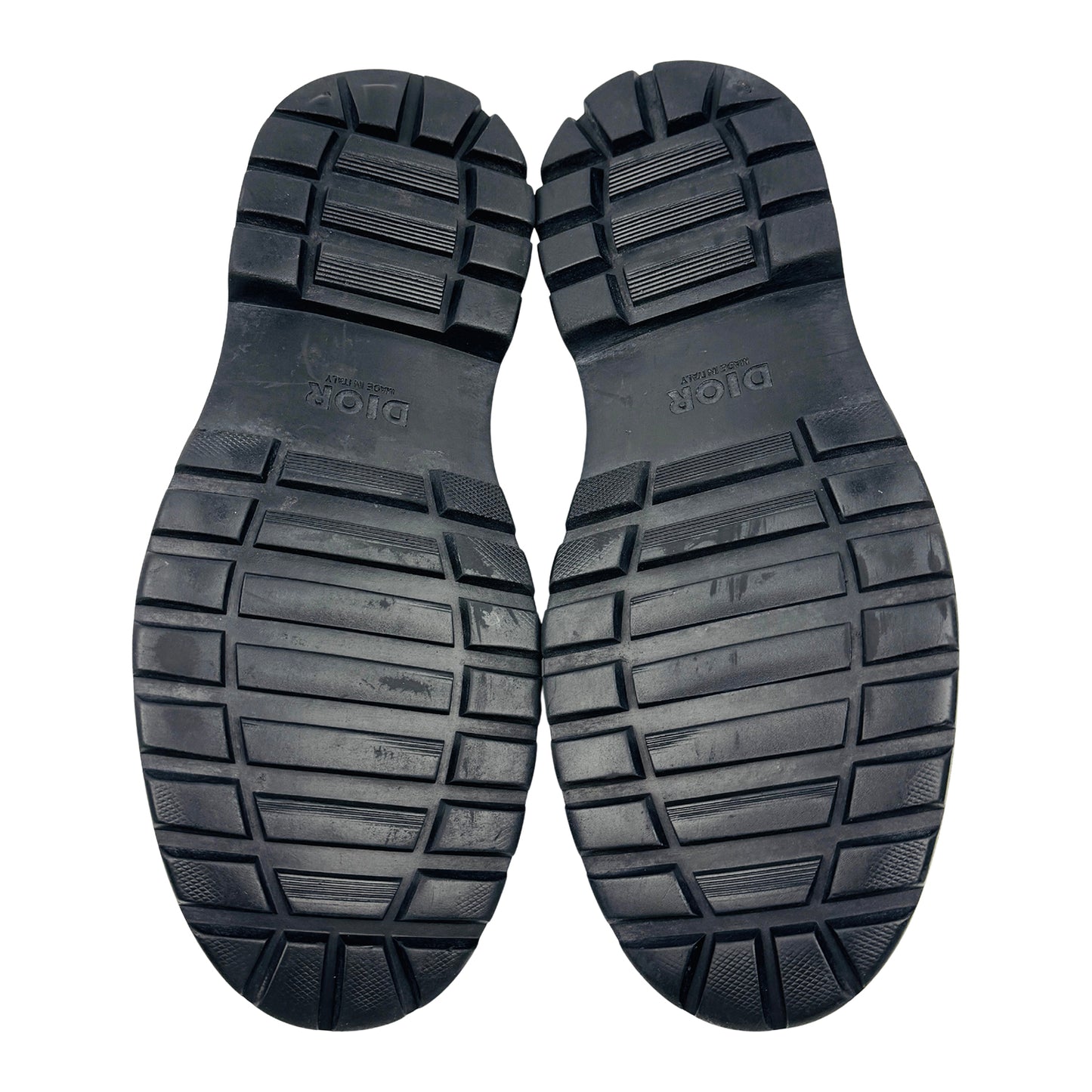 Dior x Stussy Black Leather Loafers (Size 43)