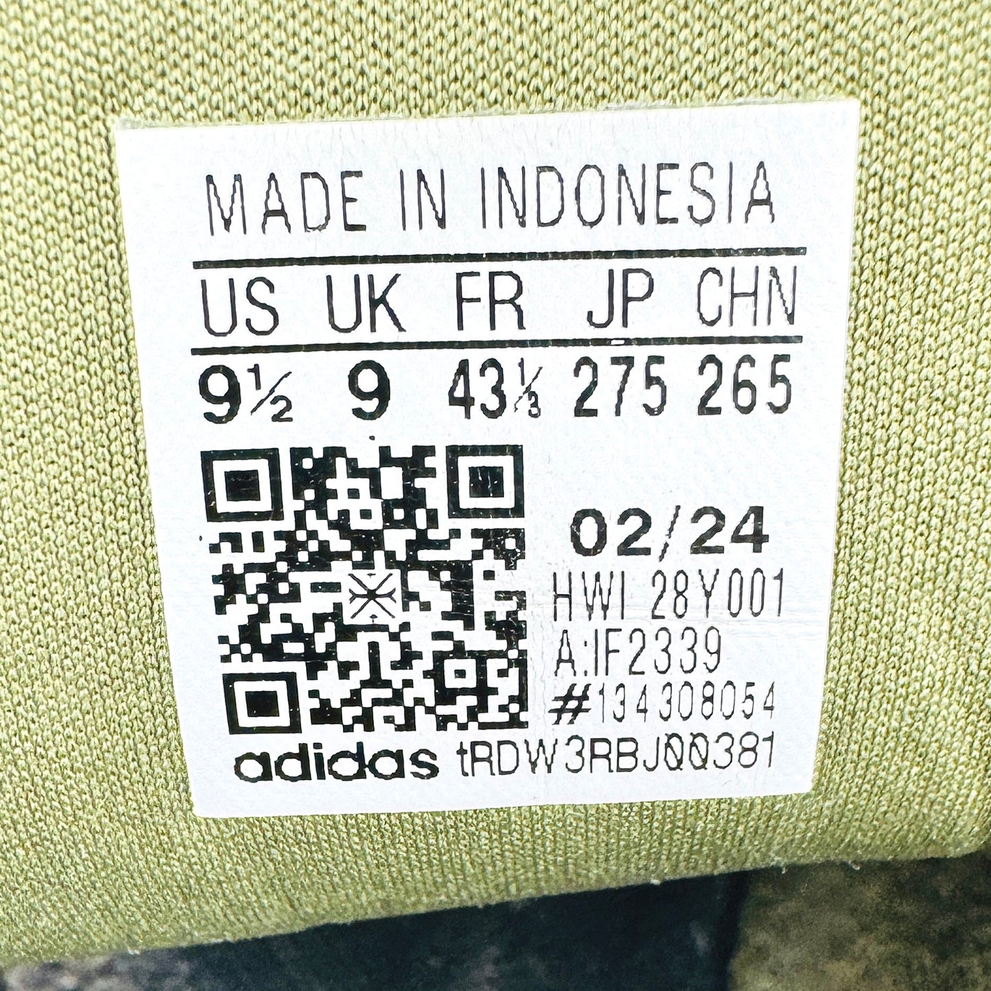 Adidas Runfalcon 3.0 Shoes (Size 43.5) - IF2339