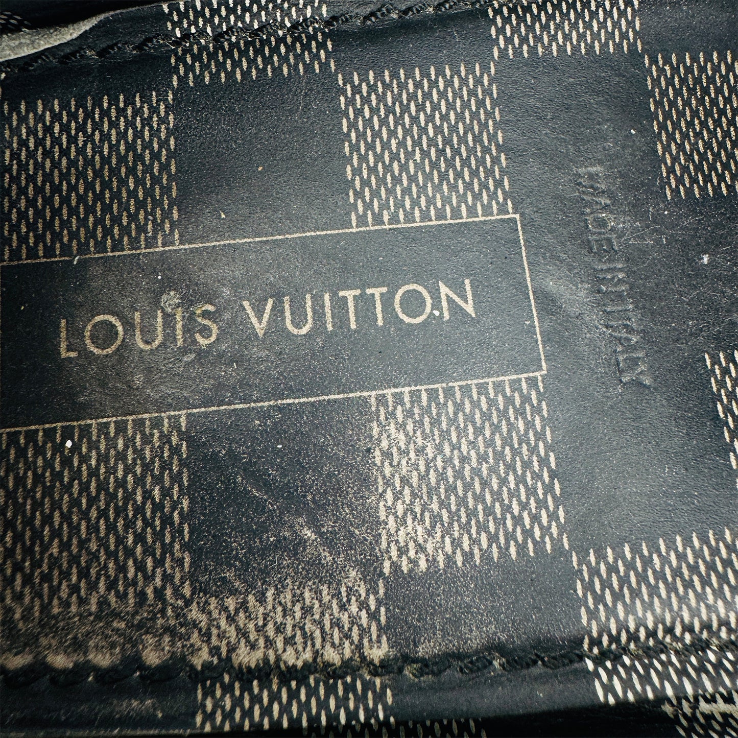 Louis Vuitton Men's Black Italian Loafers (Size 43)