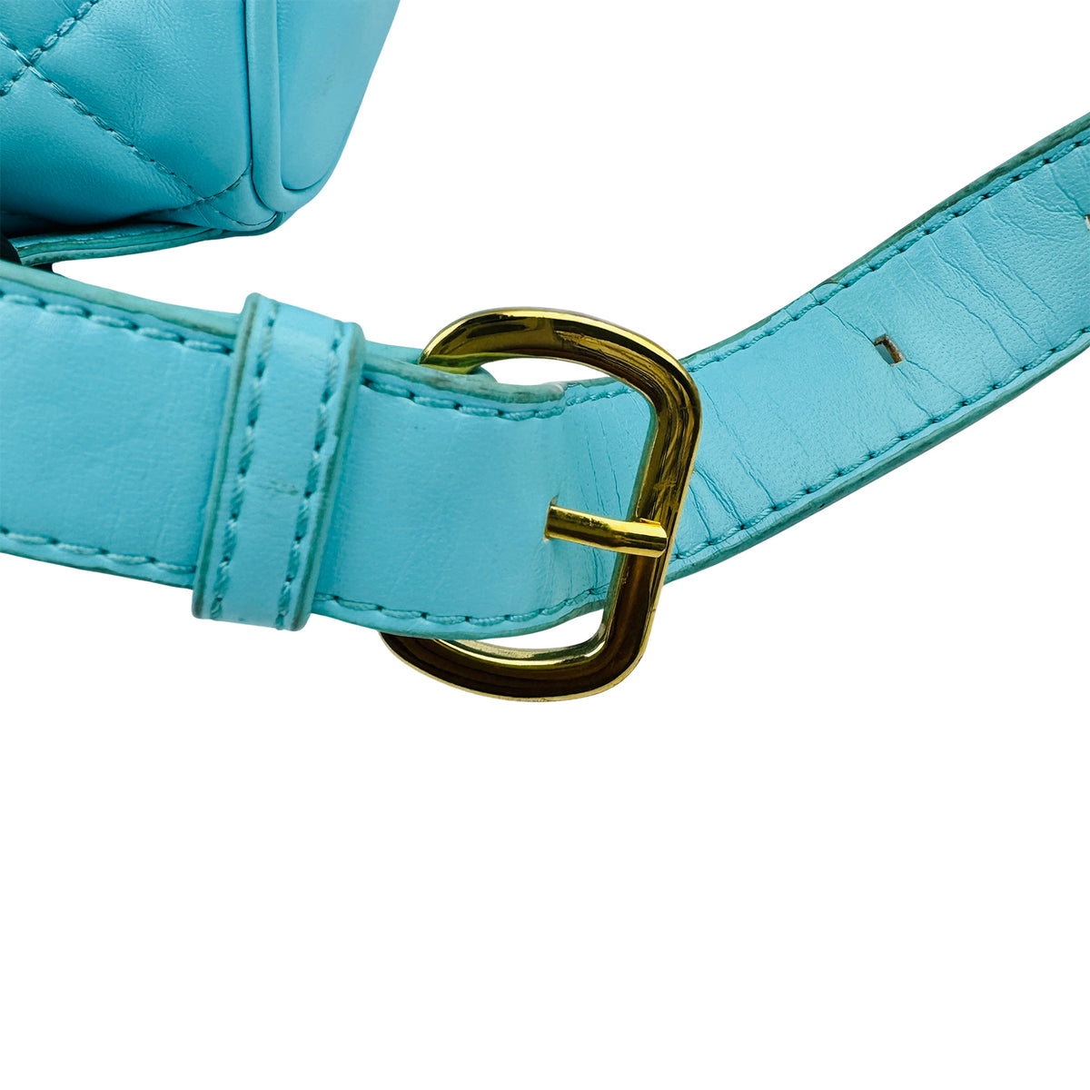 Love Moschino Quilted Logo Belt Bag - JC4003PP1OLA0701