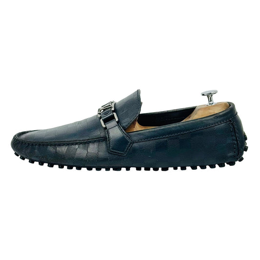 Louis Vuitton Men's Hockenheim Navy Loafers (Size 44/44.5)