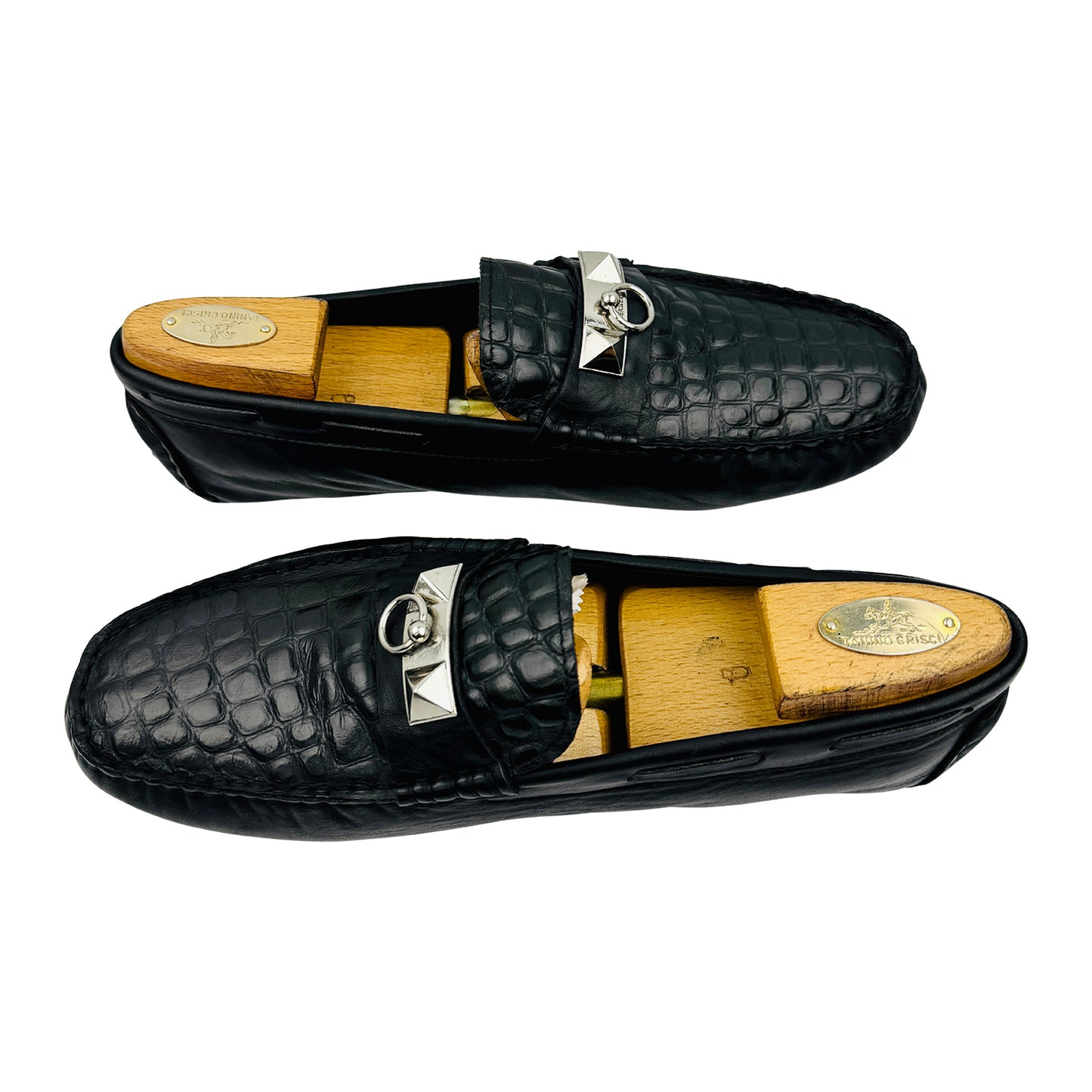 Hermès Men's Irving Black Loafers (Size 42.5/43)