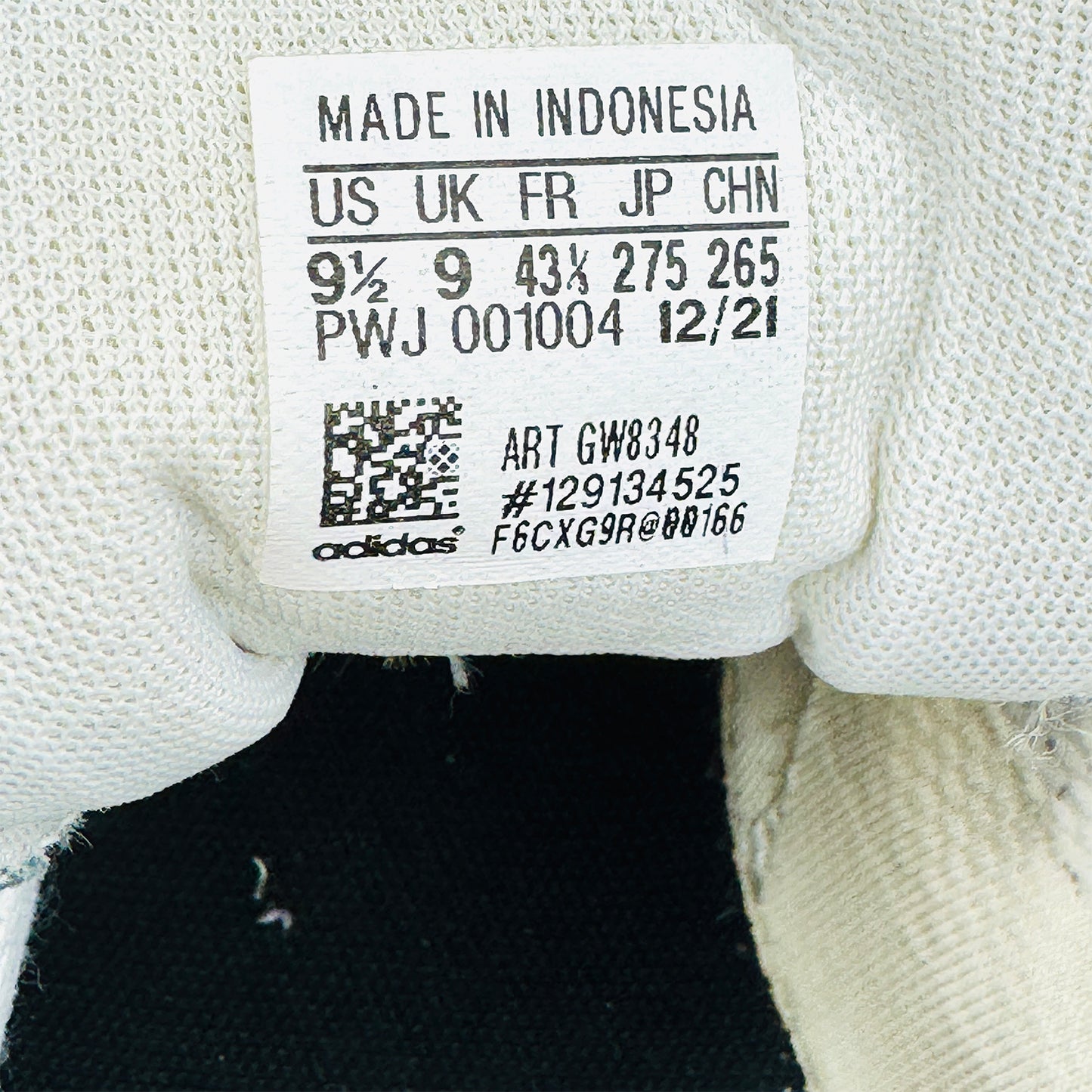 Adidas Duramo 10 Shoes (Size 43/43.5) - GW8348