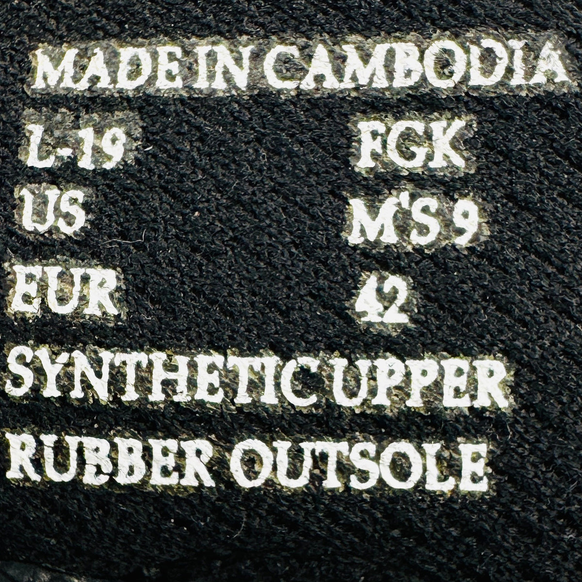 Reef Men's Black Burgundy Flipflops (Size 42)