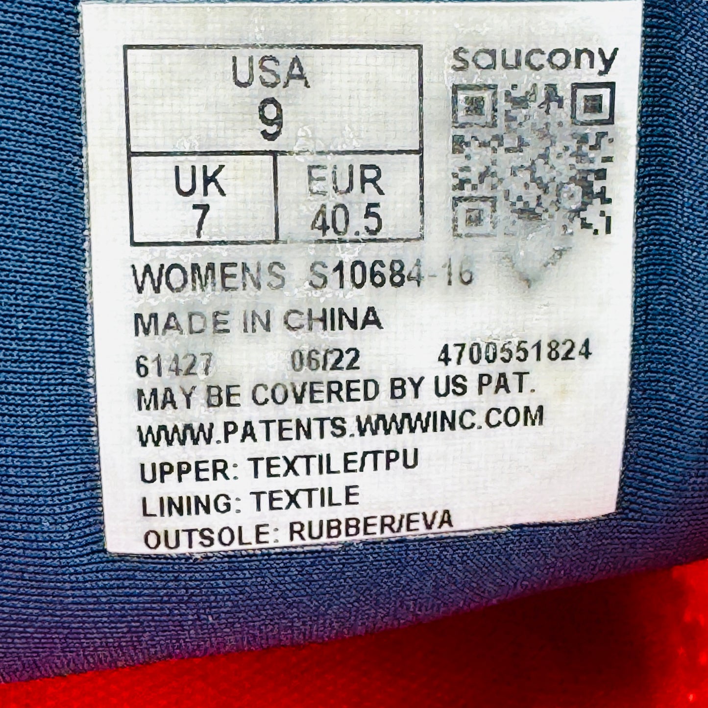 Saucony Guide 15 Shoes (Size 40.5) - S10684-16