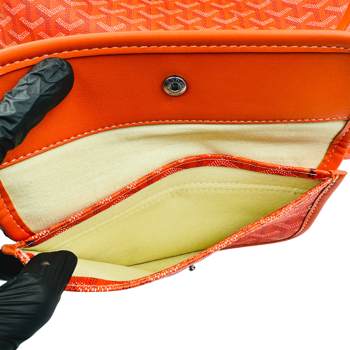 Goyard Saint Louis PM 'Bright Orange' Tote Bag