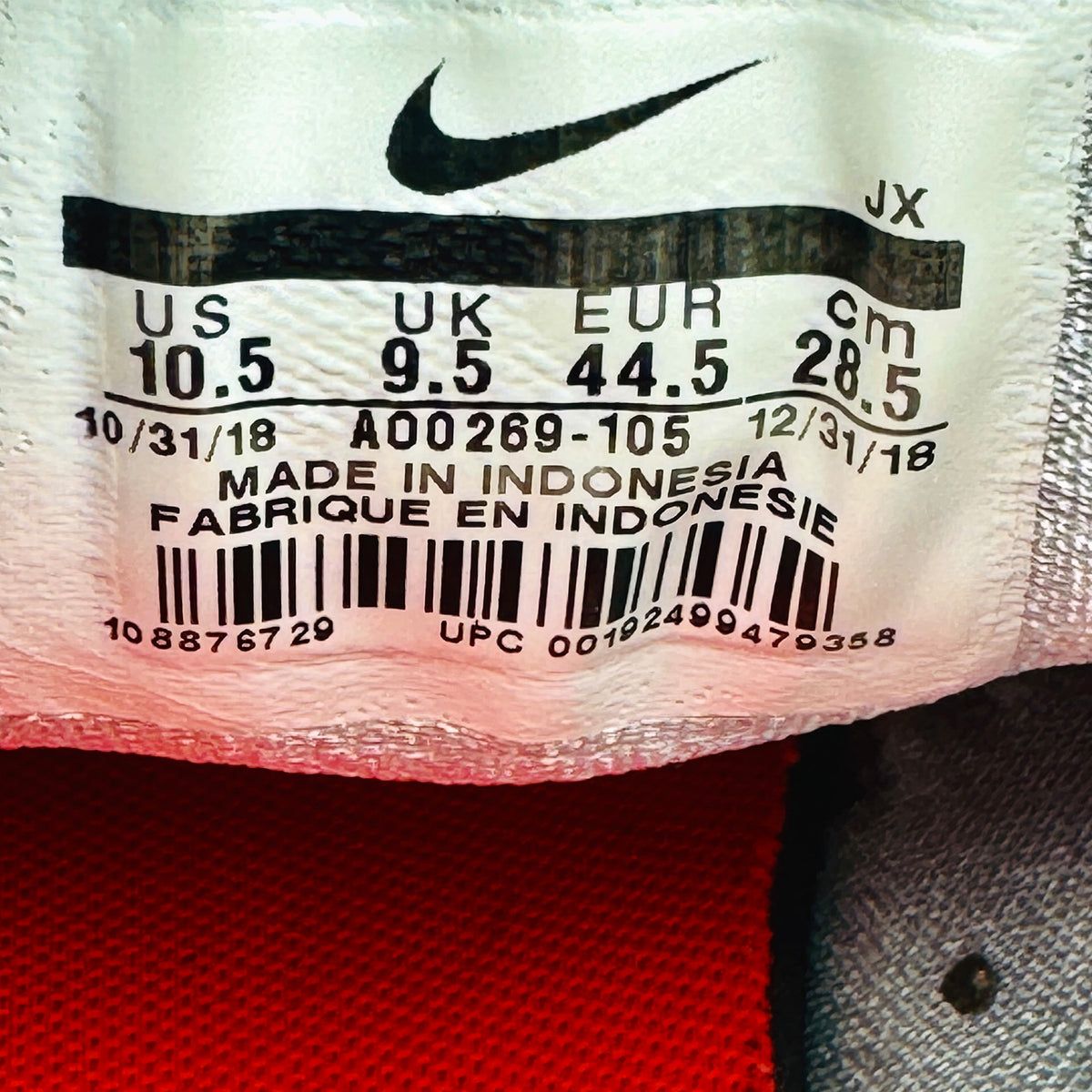 Nike Zoom 2K 'Infrared 23' Shoes (Size 44.5) - AO0269-105