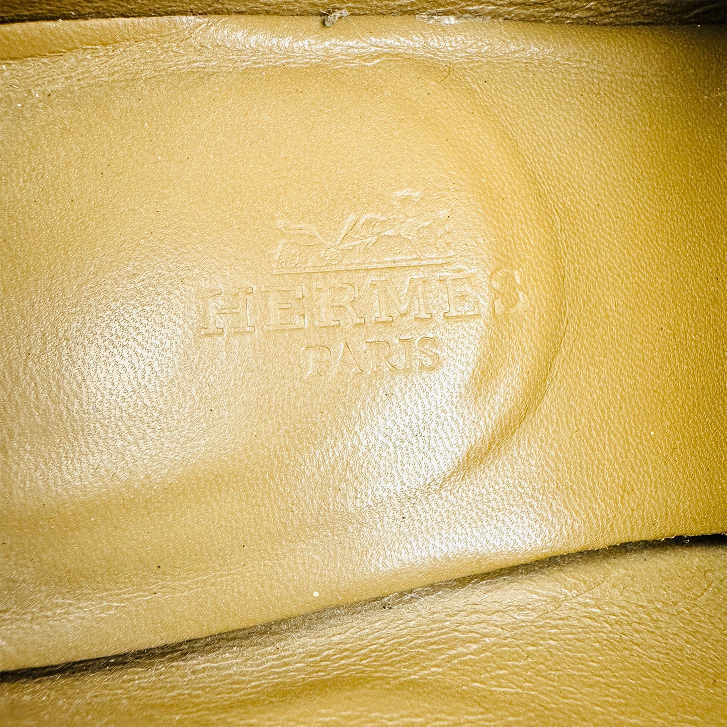 Hermès Women's Black Leather Loafers (Size 36/36.5)