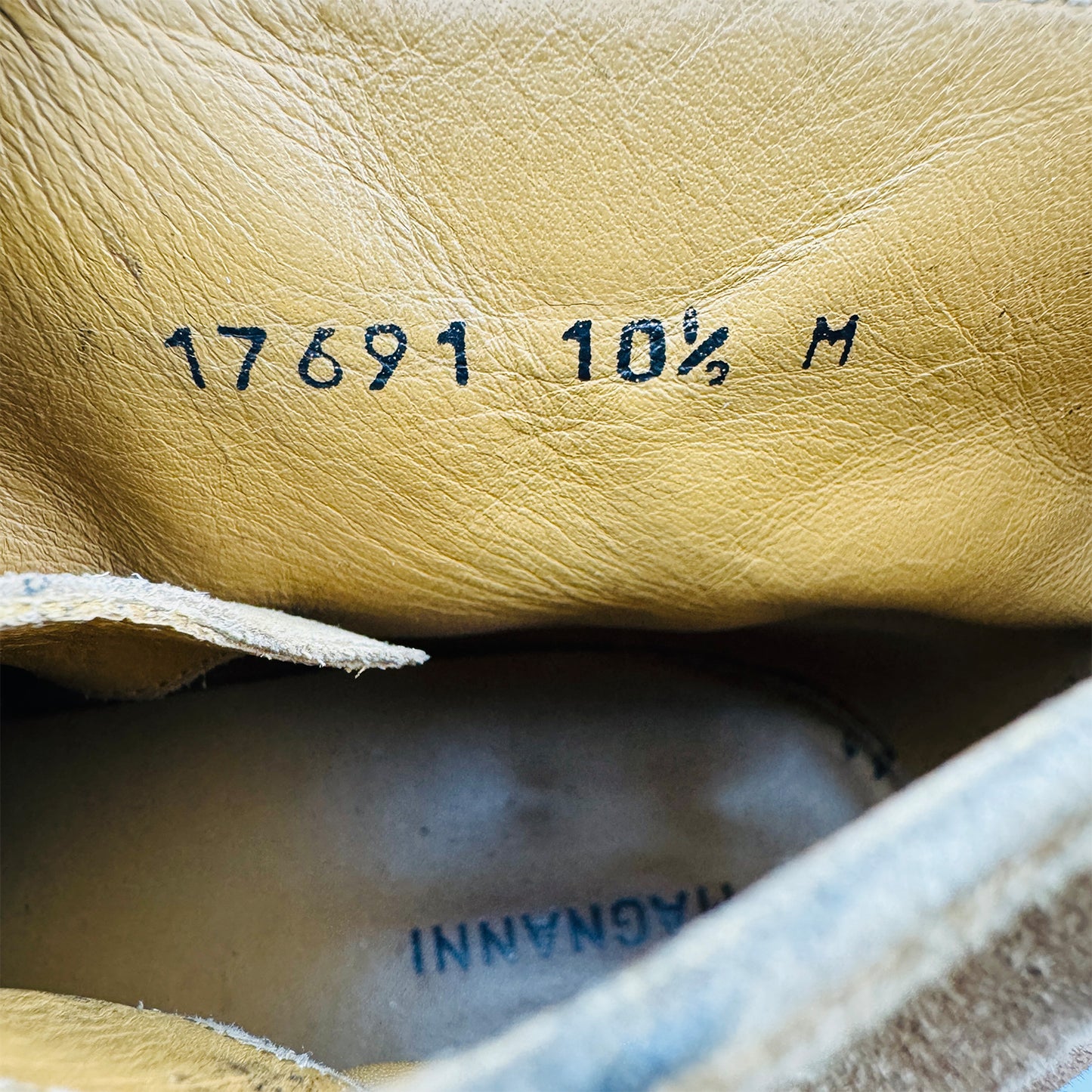 Magnanni Brown Leather Double Monk Strap Boots (Size 43.5)