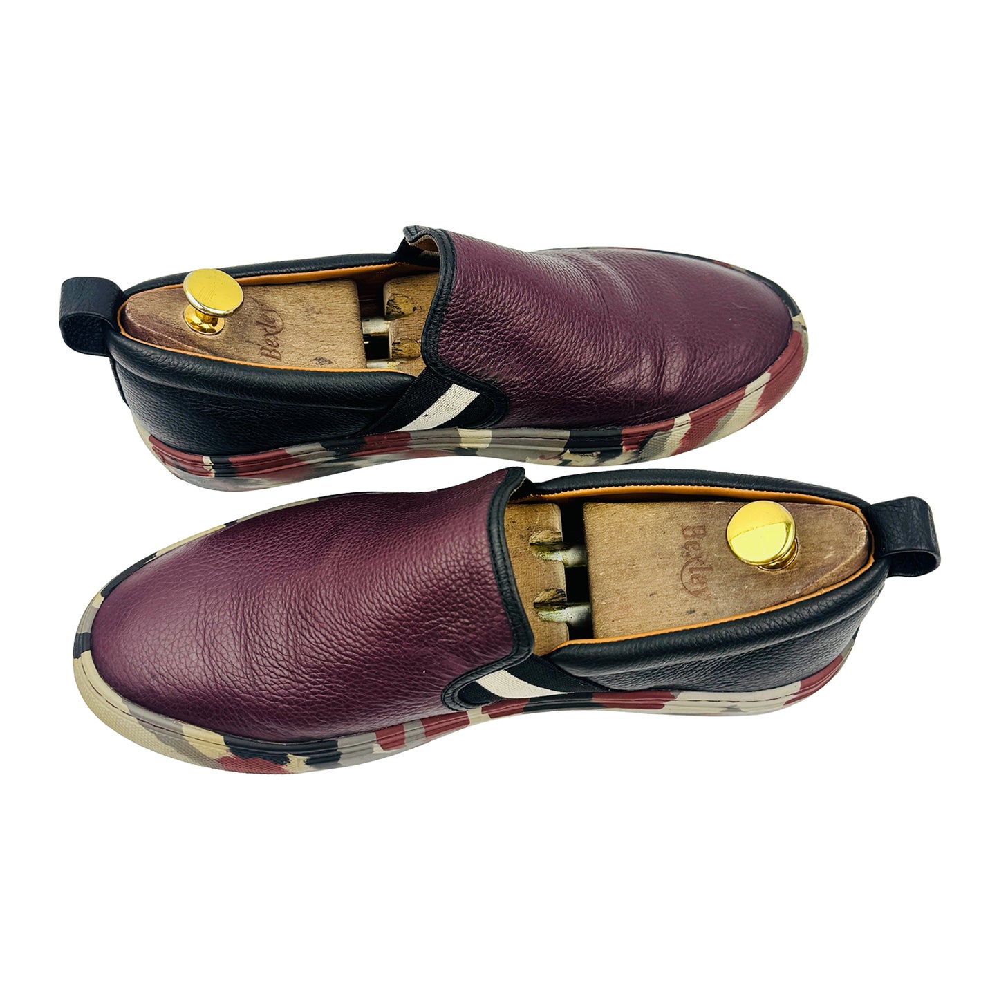 Bally Men's Herald 'Burgundy' Leather Shoes (Size 43)