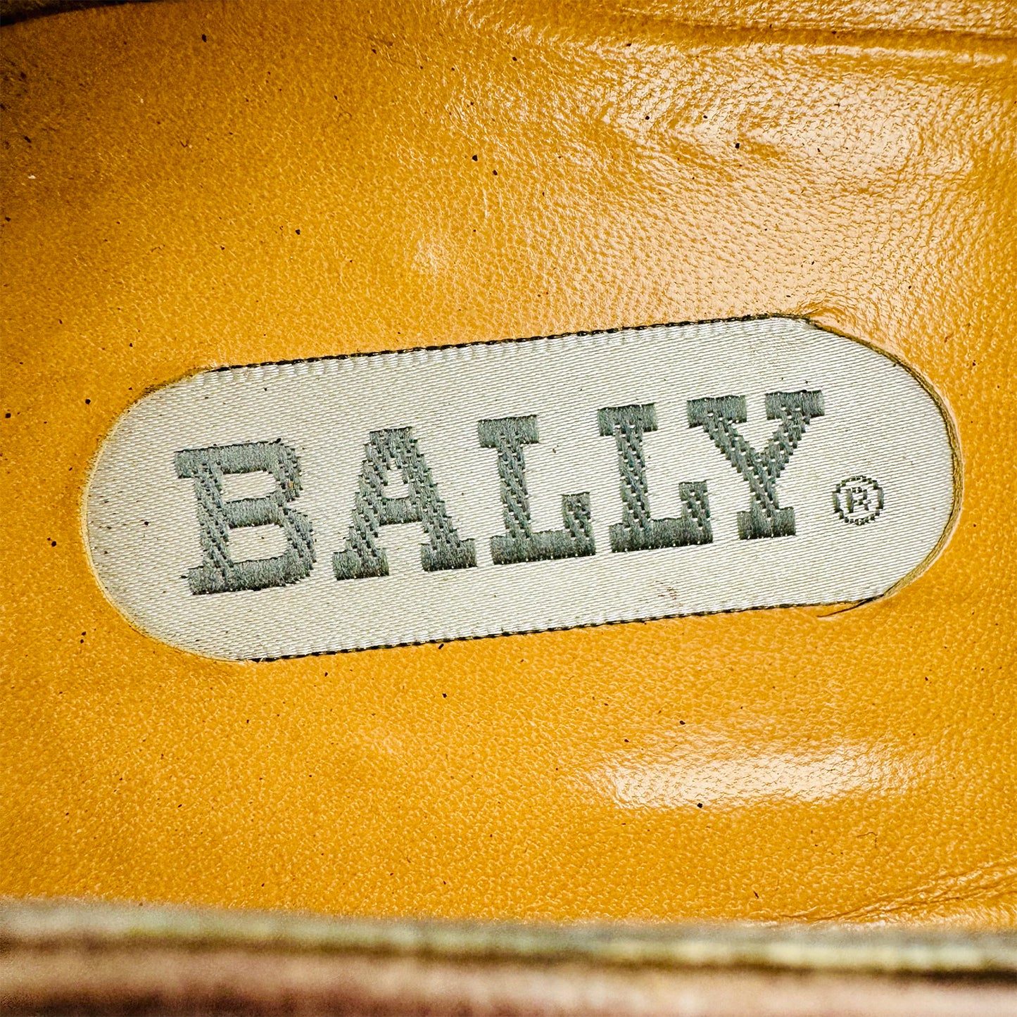 Bally Men's Textured Brown Loafers (Size 42.5)