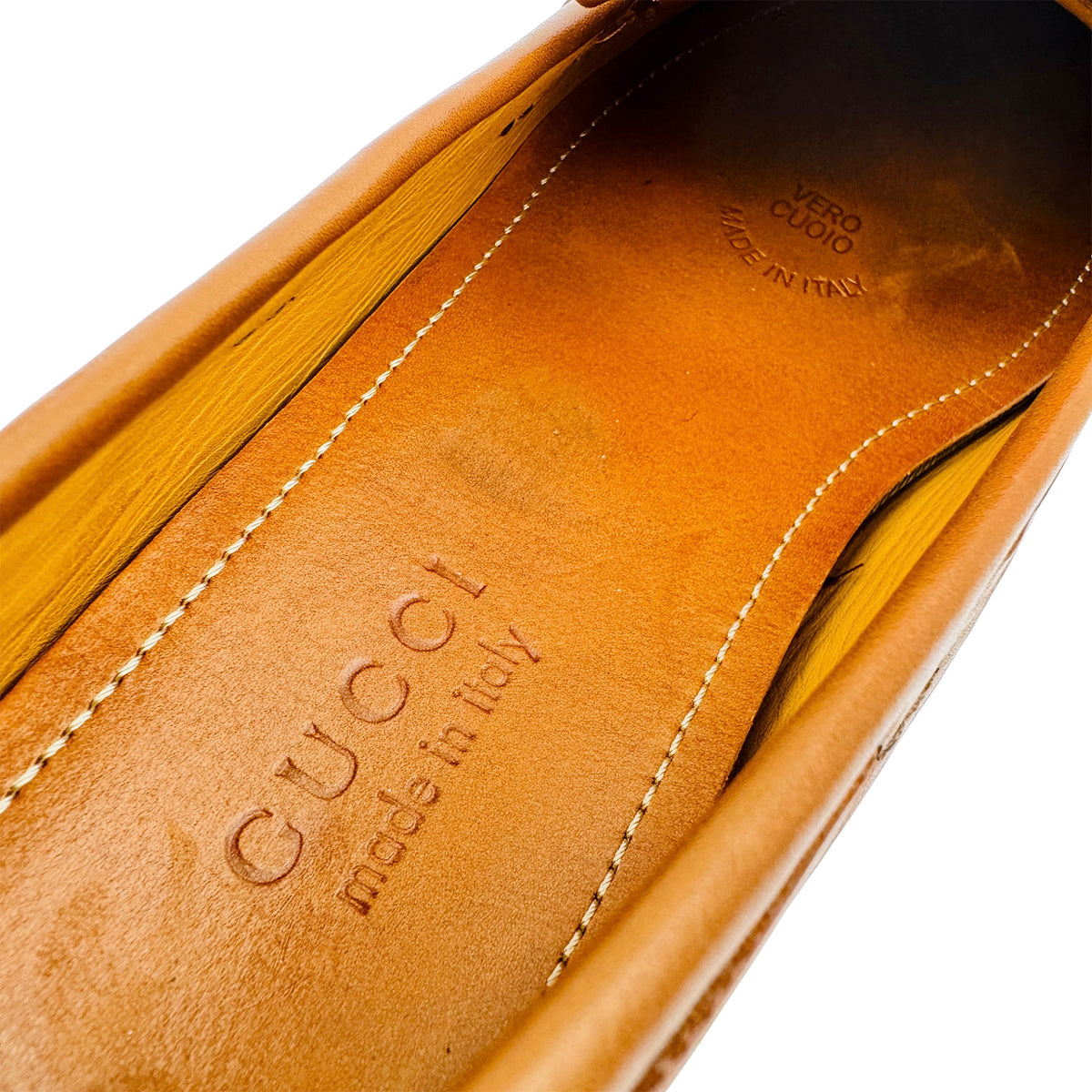 Gucci Interlocking G 'Fringe' Leather Loafers (Size 41/41.5) - 575642