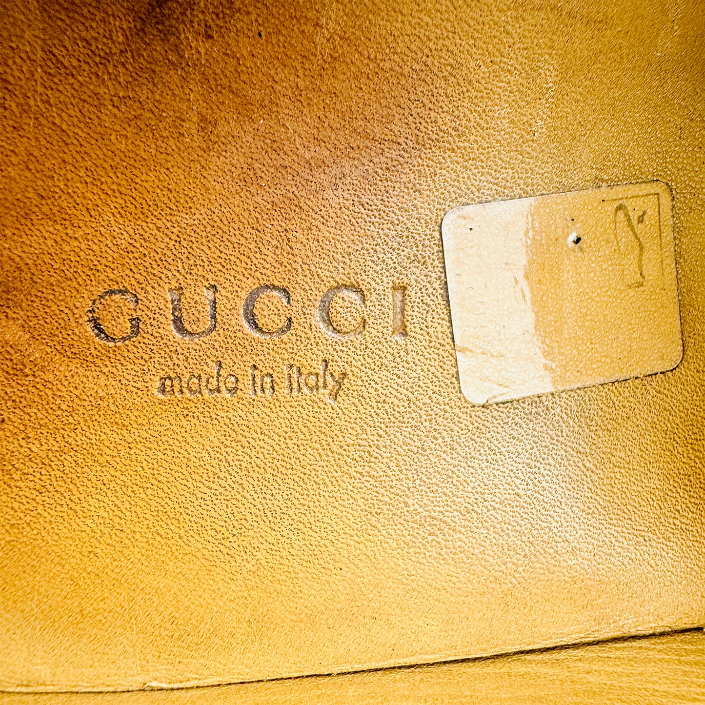 Gucci Black Guccissima Leather Driving Loafers (Size 38.5/39)