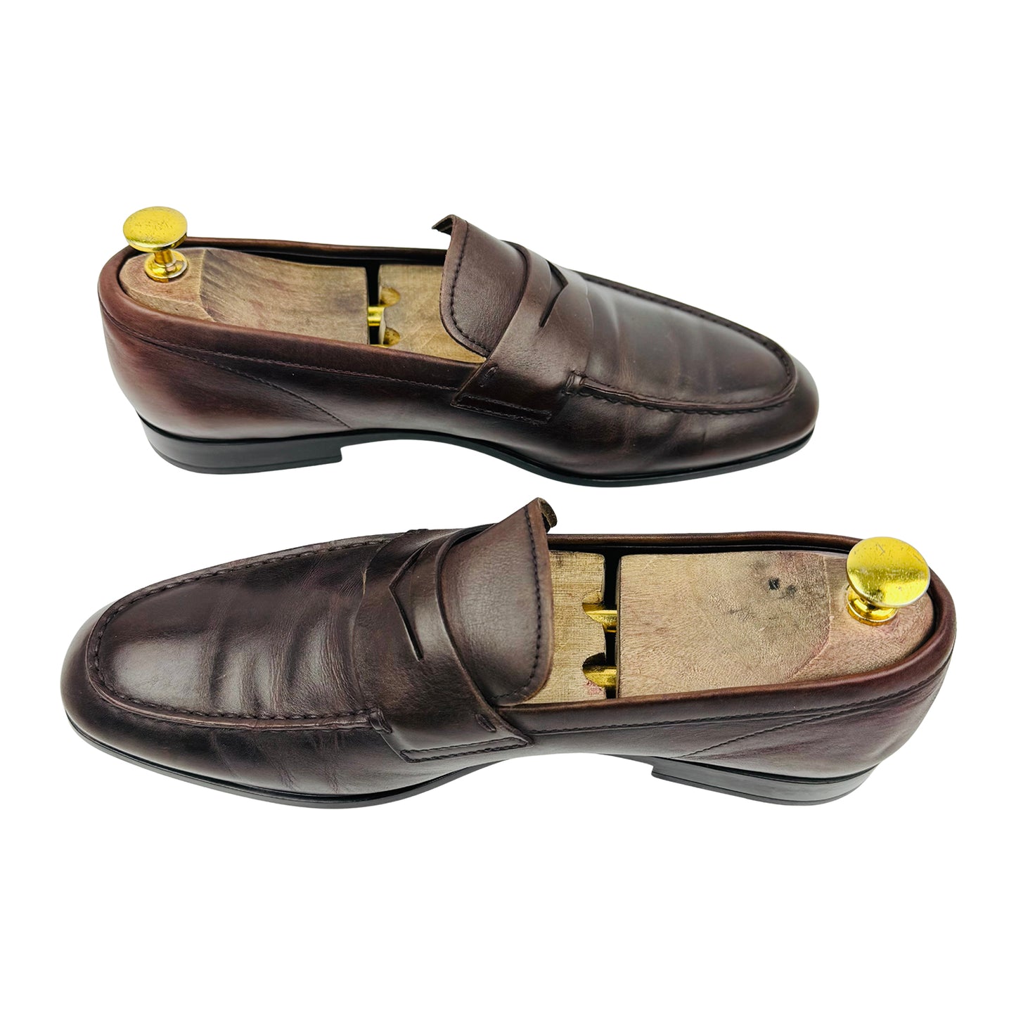 Tod's Men's Brown Leather Loafer (Size 41/41.5)