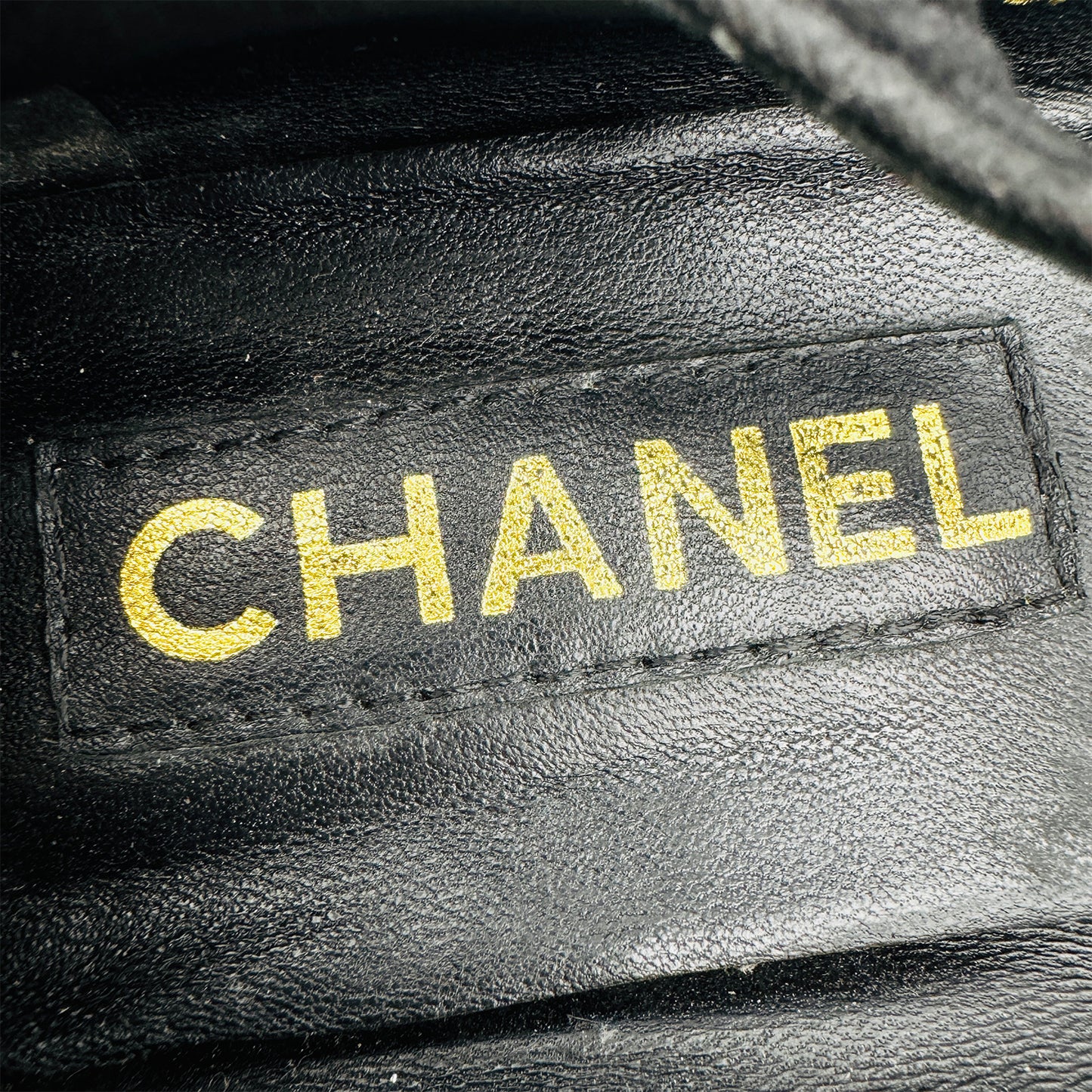 Chanel Mary Jane Black Ballet Flats (Size 37)