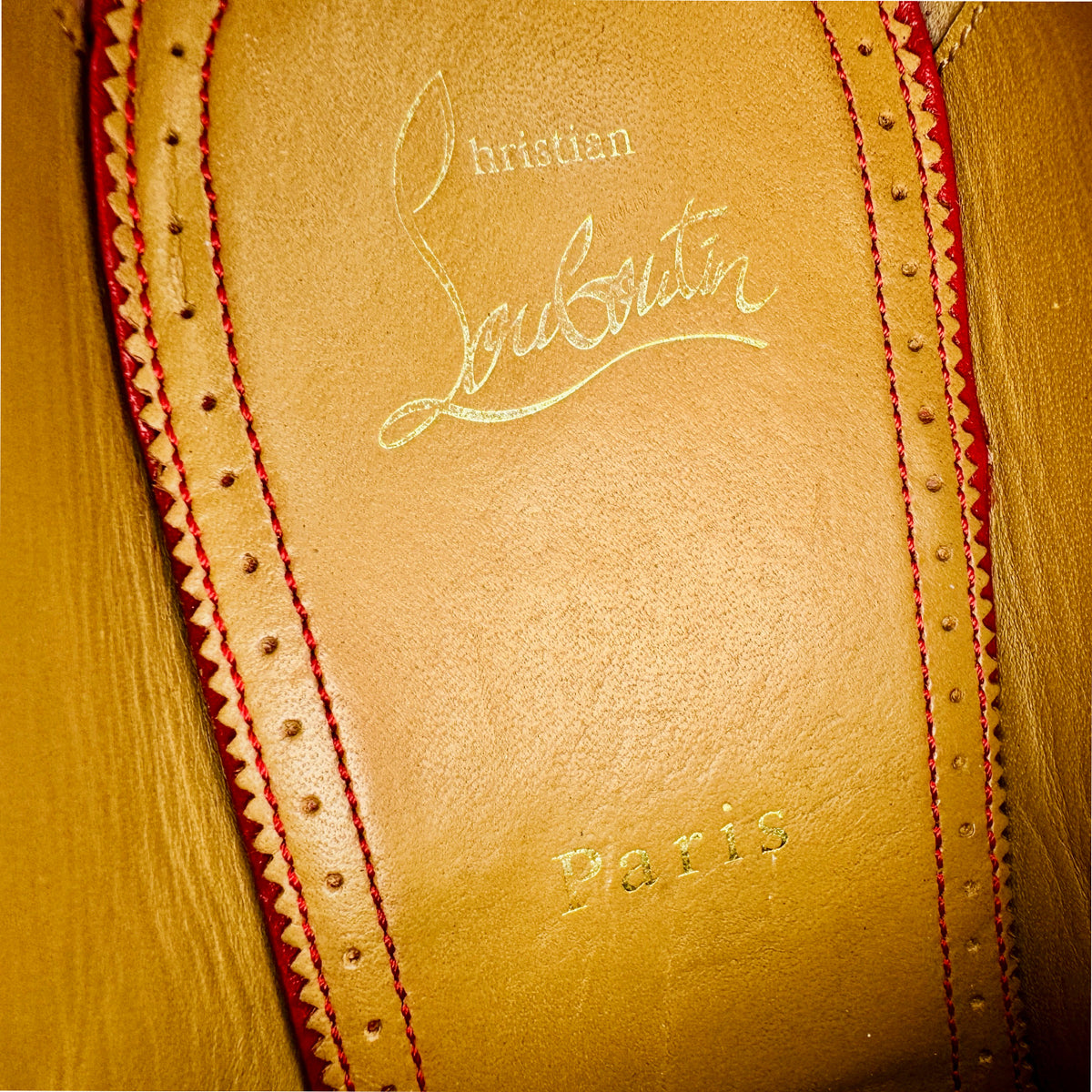 Christian Louboutin Dark Brown Single Monk Strap Shoes (Size 42)
