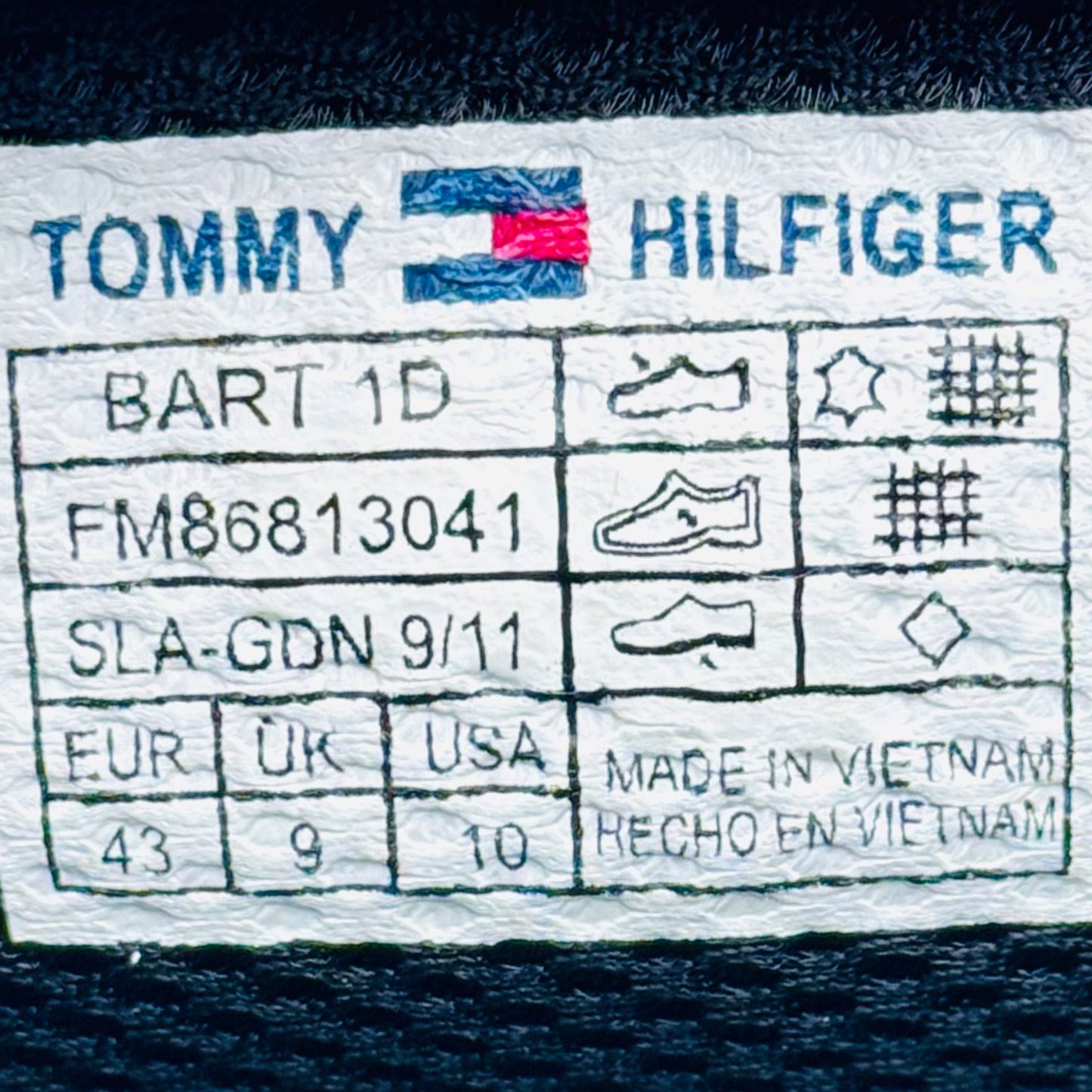 Tommy Hilfiger Men's Leather Sneakers (Size 43)