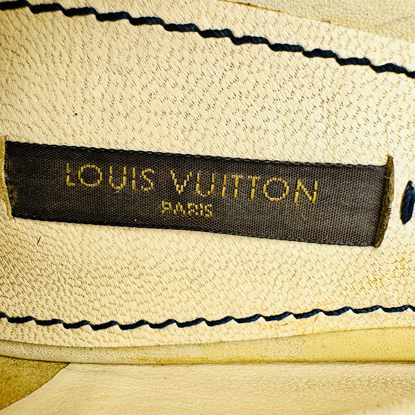 Louis Vuitton Damier Azur Flower Ballet Flats (Size 39)