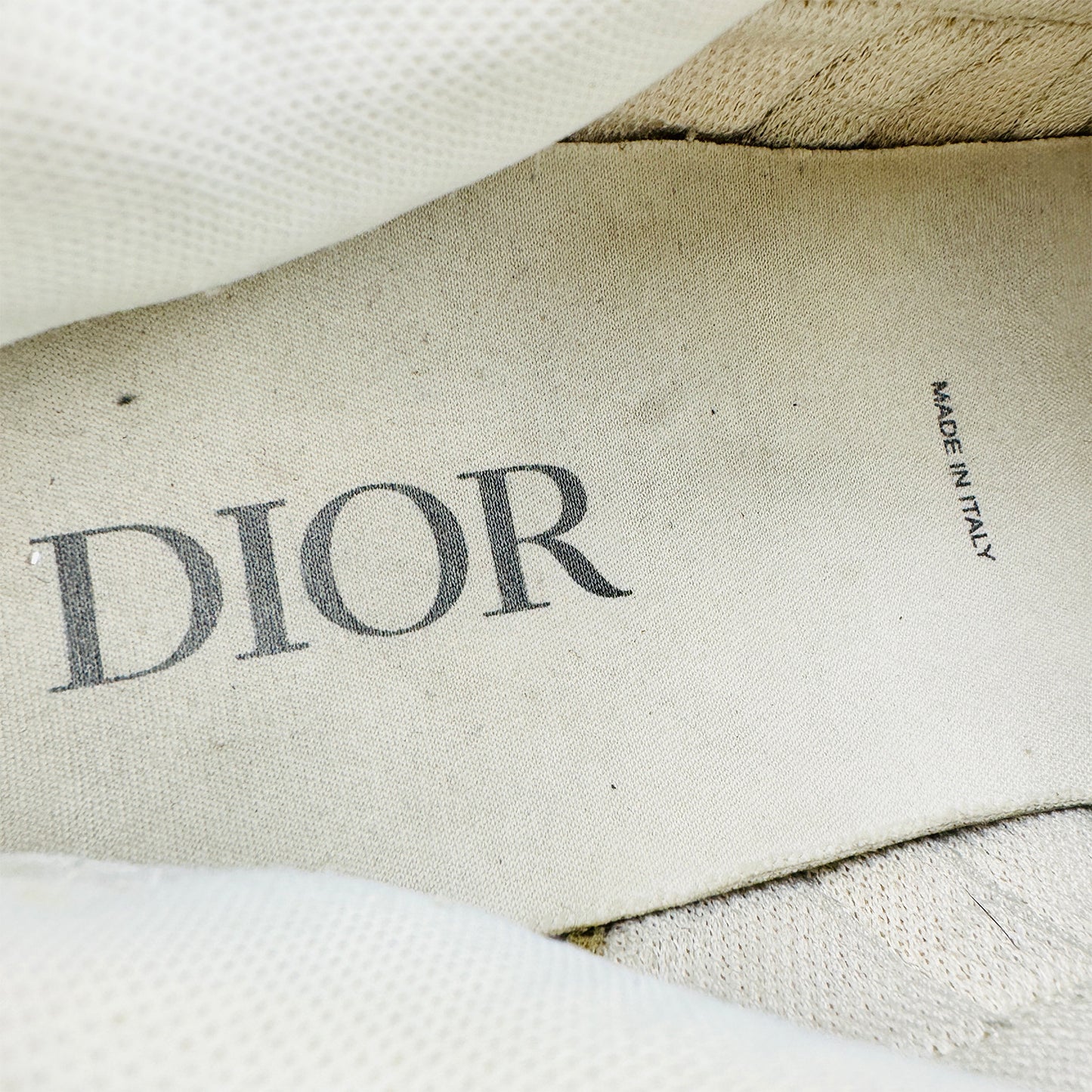 Dior B24 Runtek 'White Grey' Shoes (Size 42/42.5)