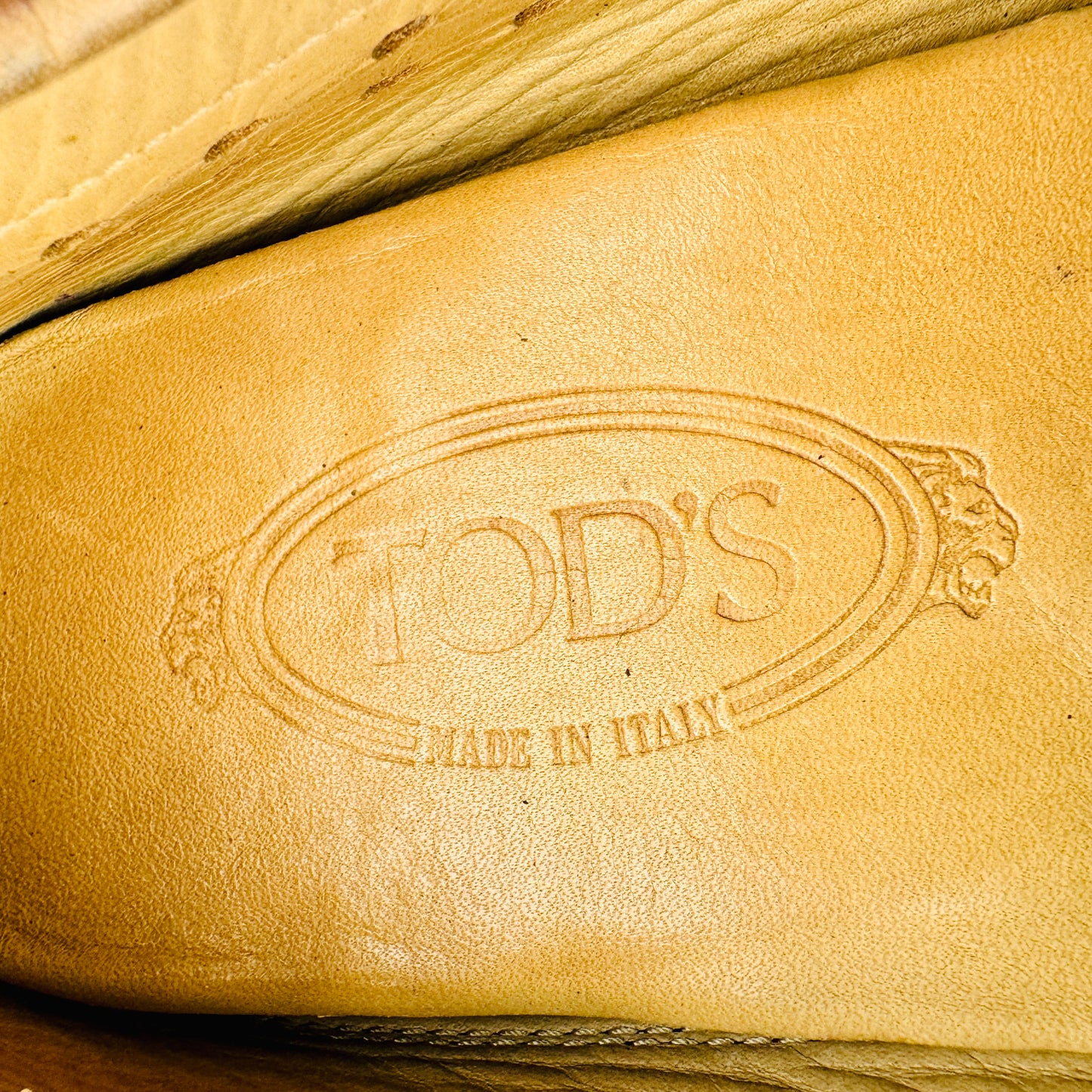 Tod’s Men's Perforated Leather Loafers (Size 45)