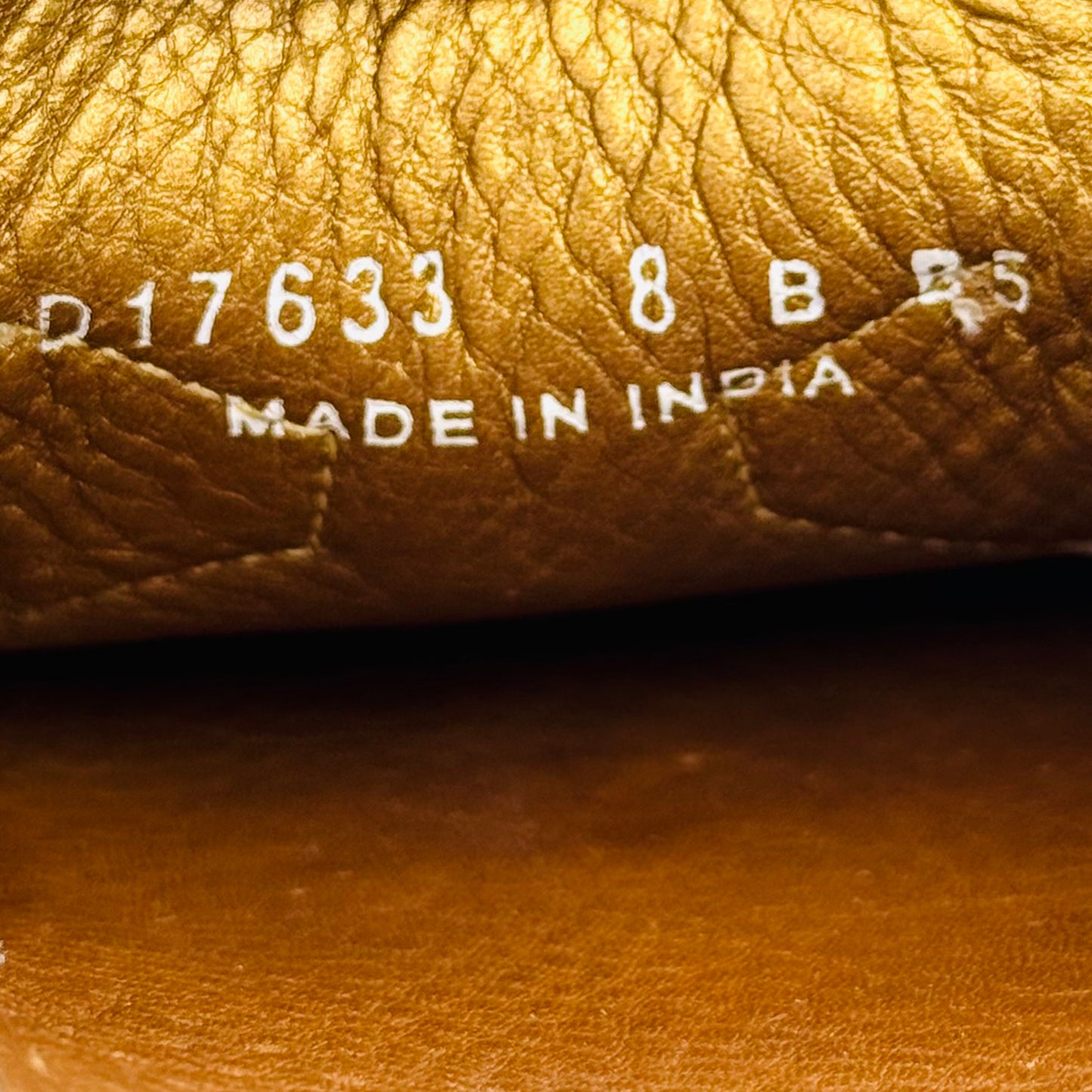 Cole Haan Golden leather Mules (Size 38) - D17633