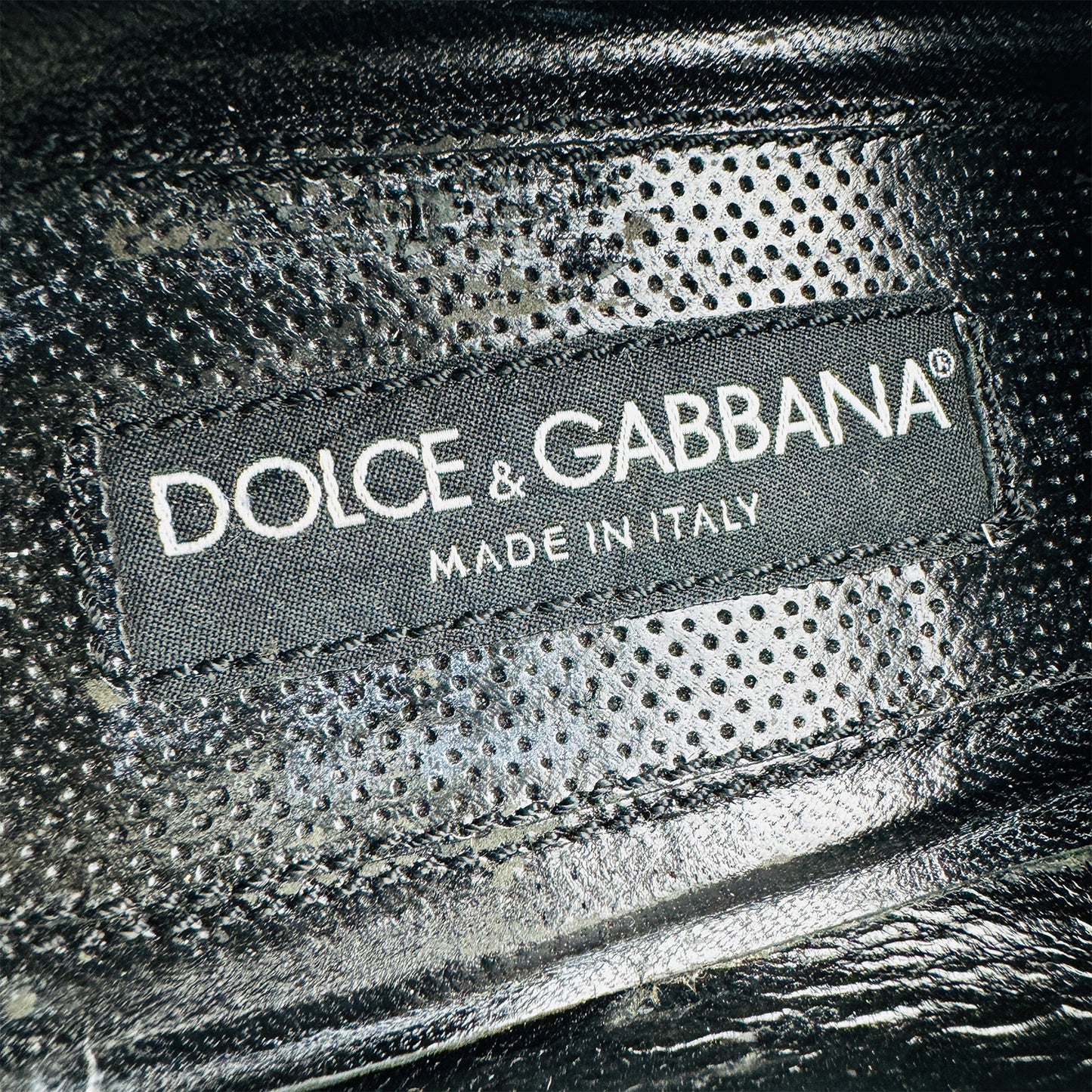 Dolce & Gabbana Black Square Toe Loafers (Size 46/46.5)
