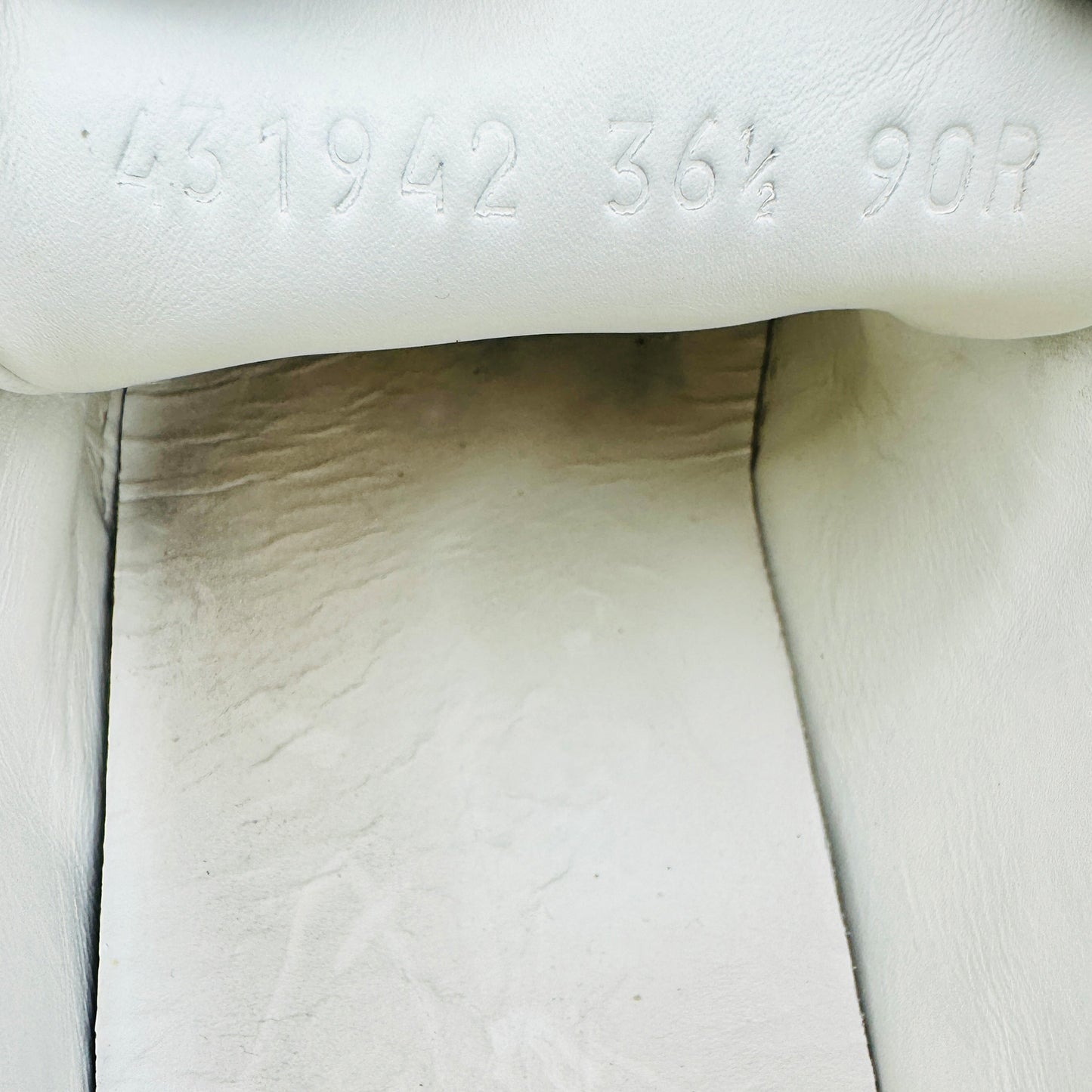 Gucci Ace White Low-Top Leather Sneakers (Size 36.5)