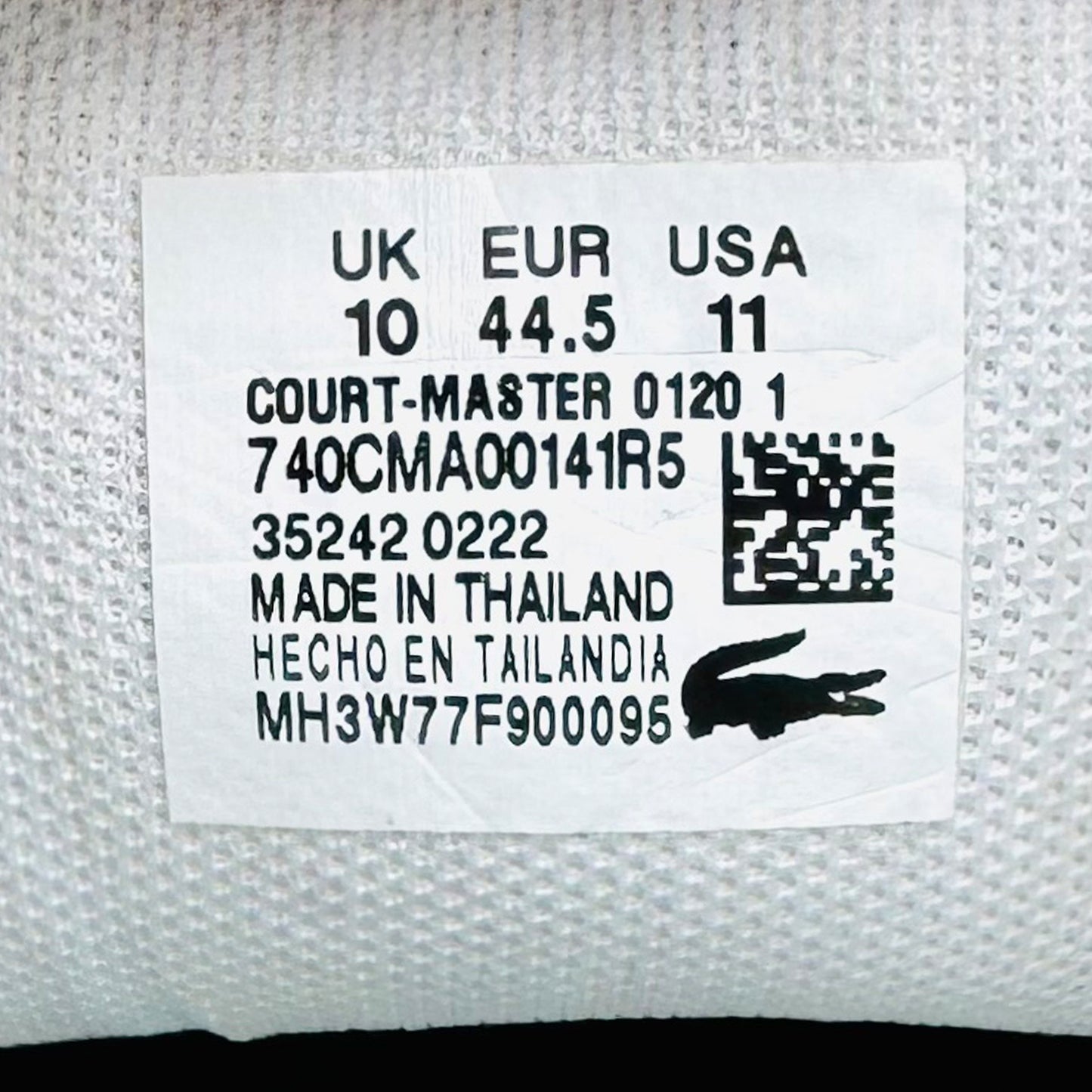 Lacoste Court-Master Sneakers (Size 44.5) - 740CMA00141R5