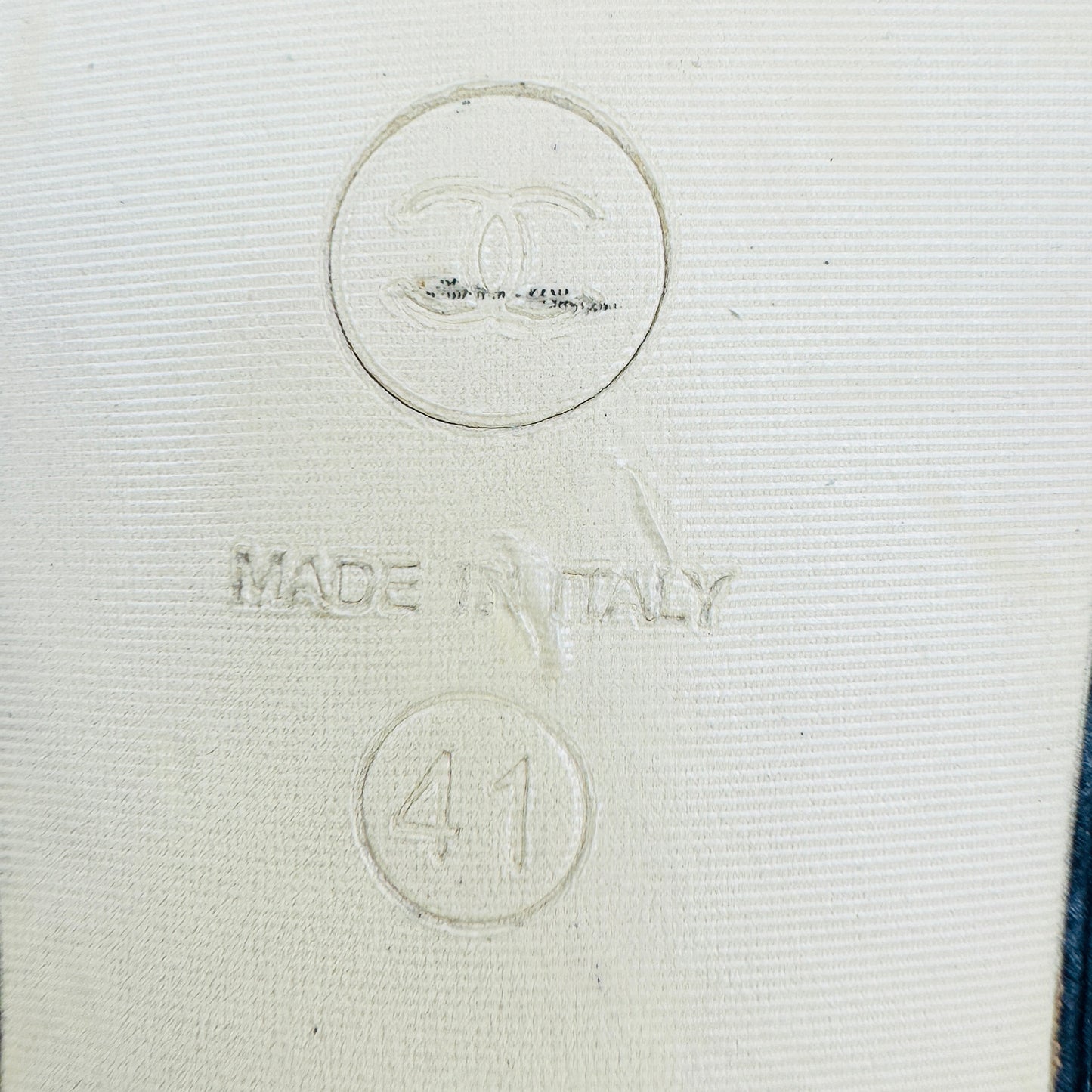 Chanel Women's 'Black Gold' Thong Sandals (Size 41)