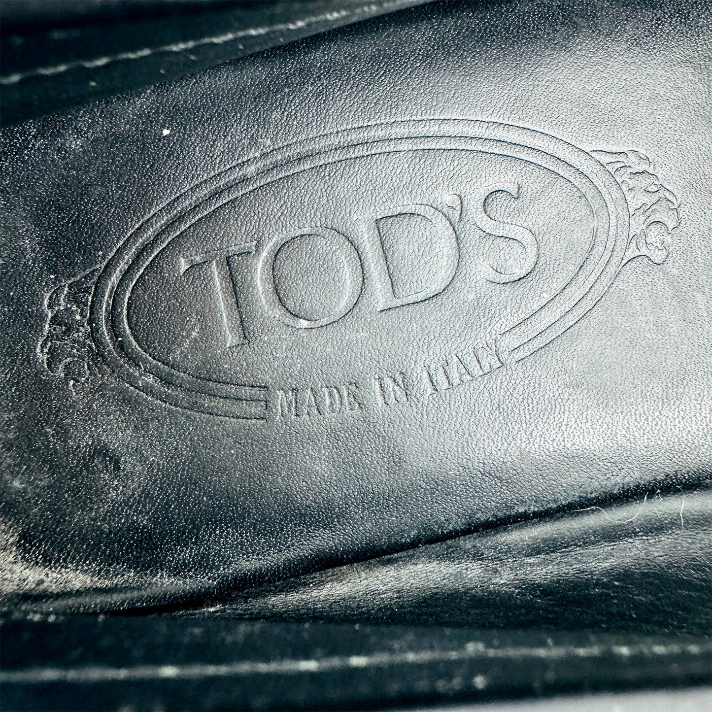 Tod's Black Leather Kiltie Tassel Loafers (Size 38.5)
