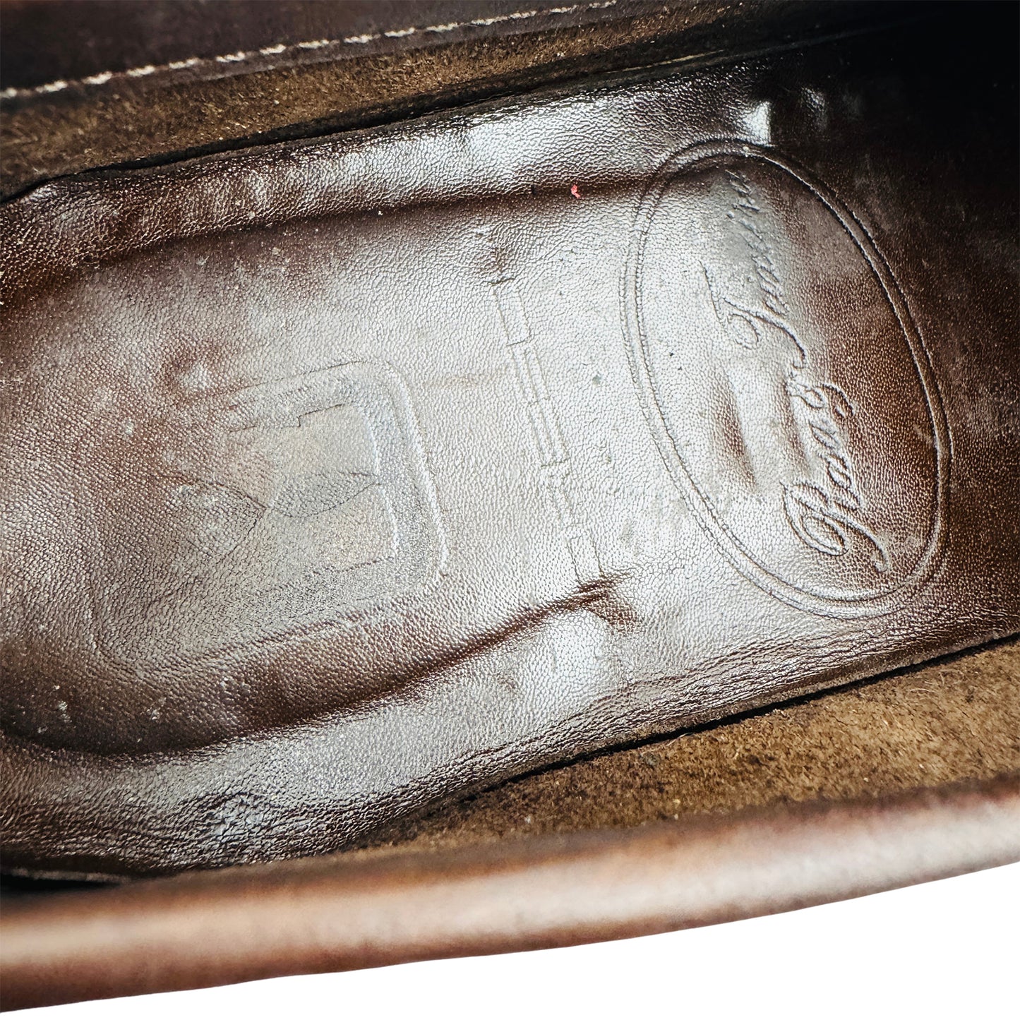 Moreschi Dark Brown Leather Penny Loafers (Size 40/40.5)