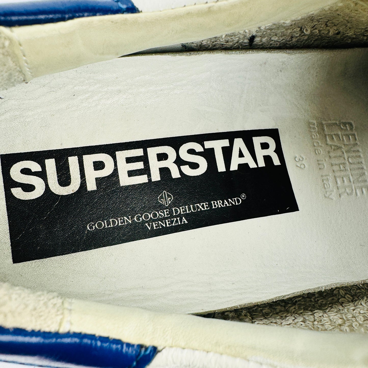 Golden Goose Super-Star Sneakers (Size 39/39.5)