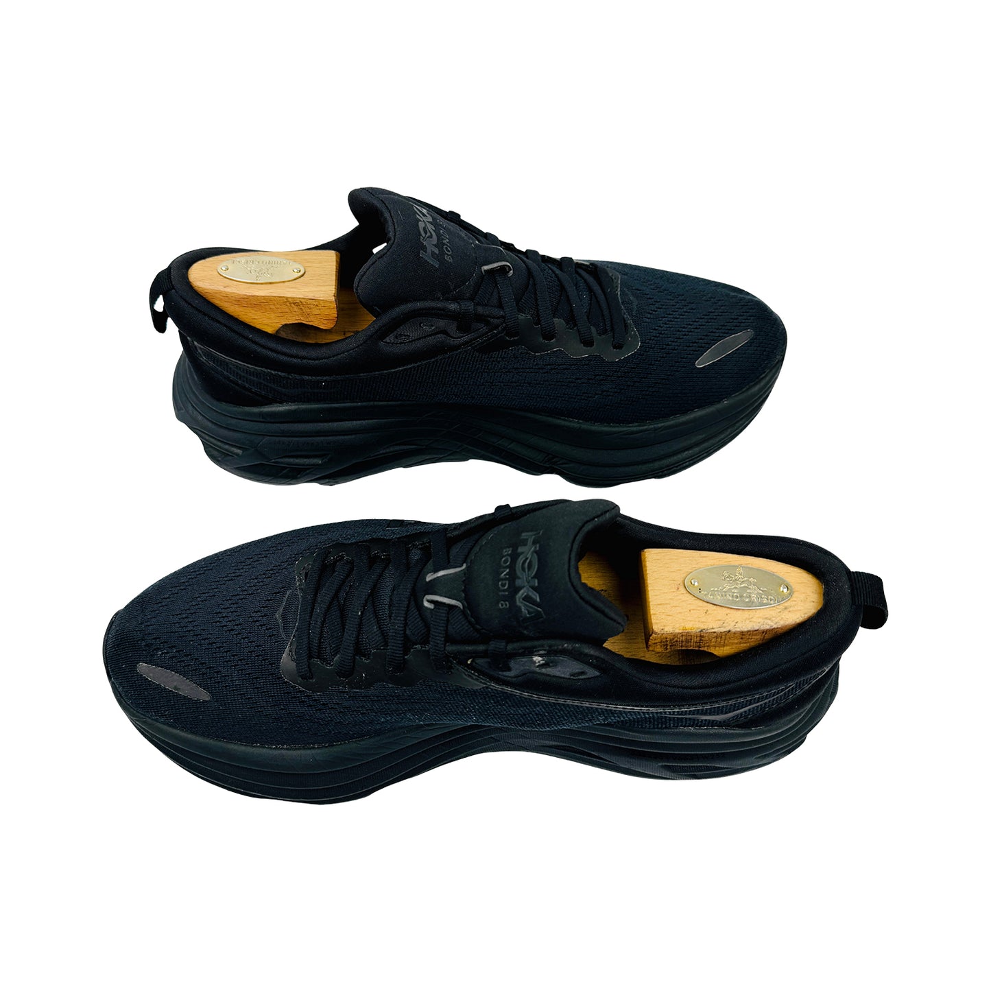 HOKA Bondi 8 Black Shoes (Size 42/43.5) - 1127952 BBLC